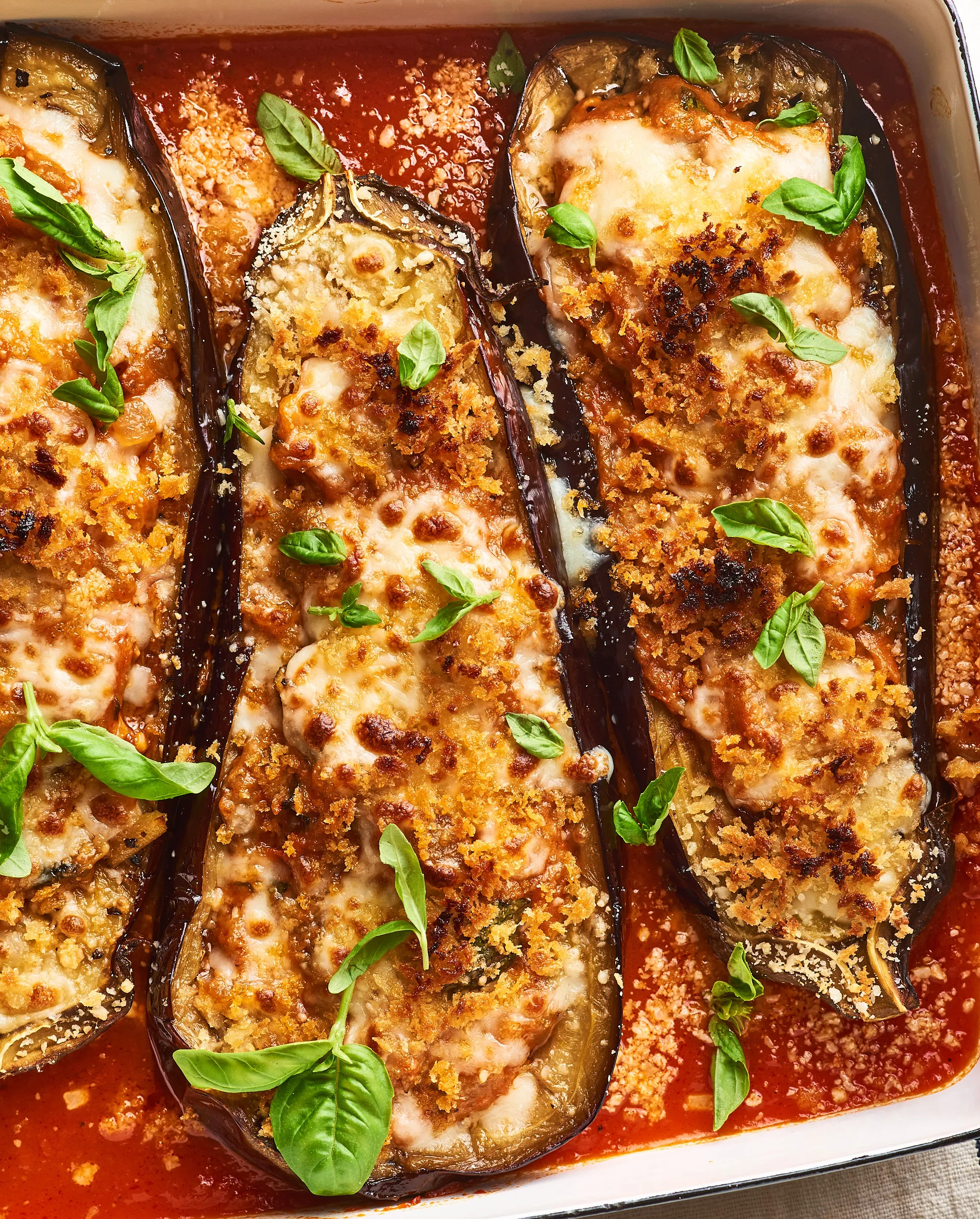 Cheese Stuffed Eggplant Jordan