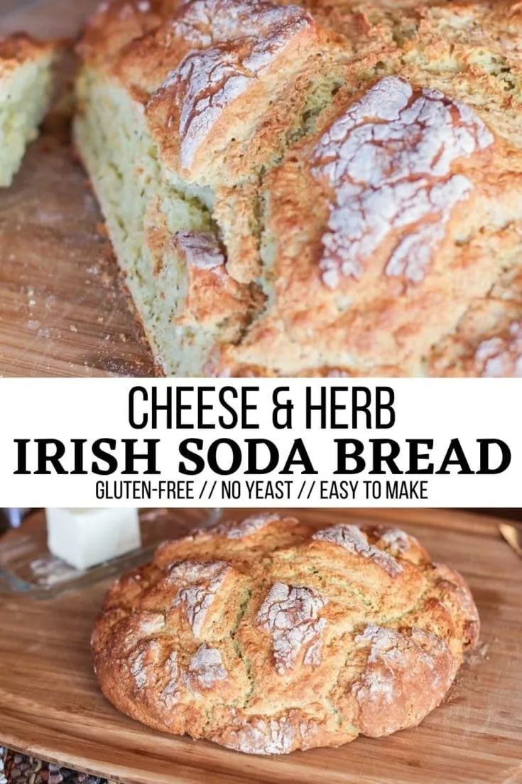 Cheese and Herb Irish Soda Bread