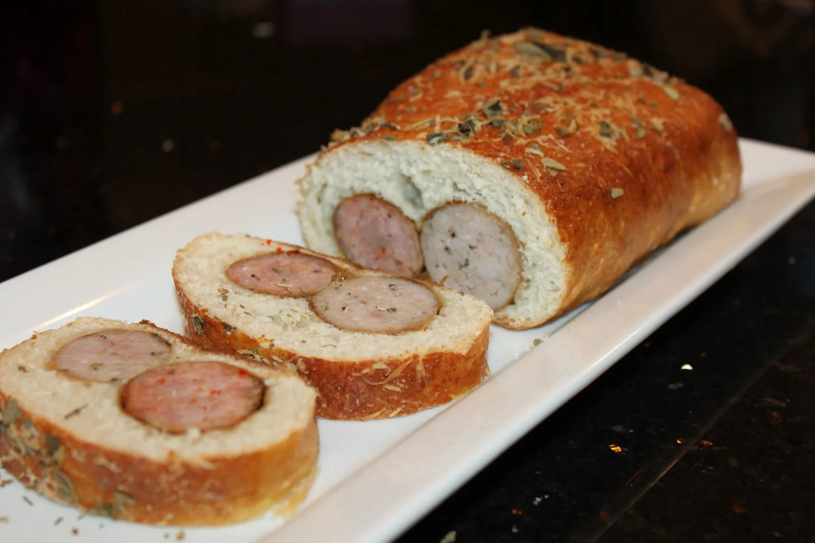 Cheesy Italian Sausage Bread