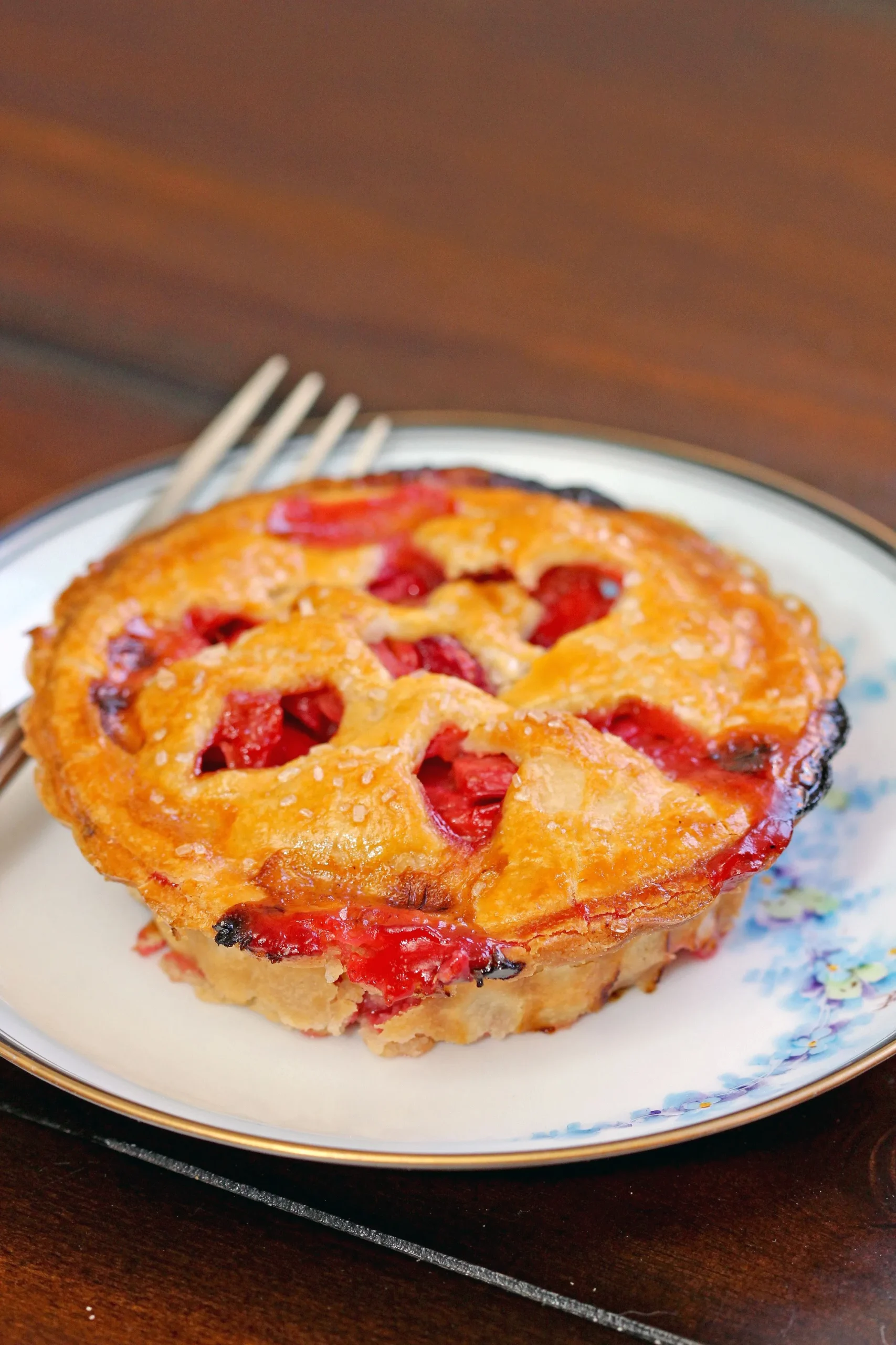 Chef Freddy's Apple Rhubarb Pie