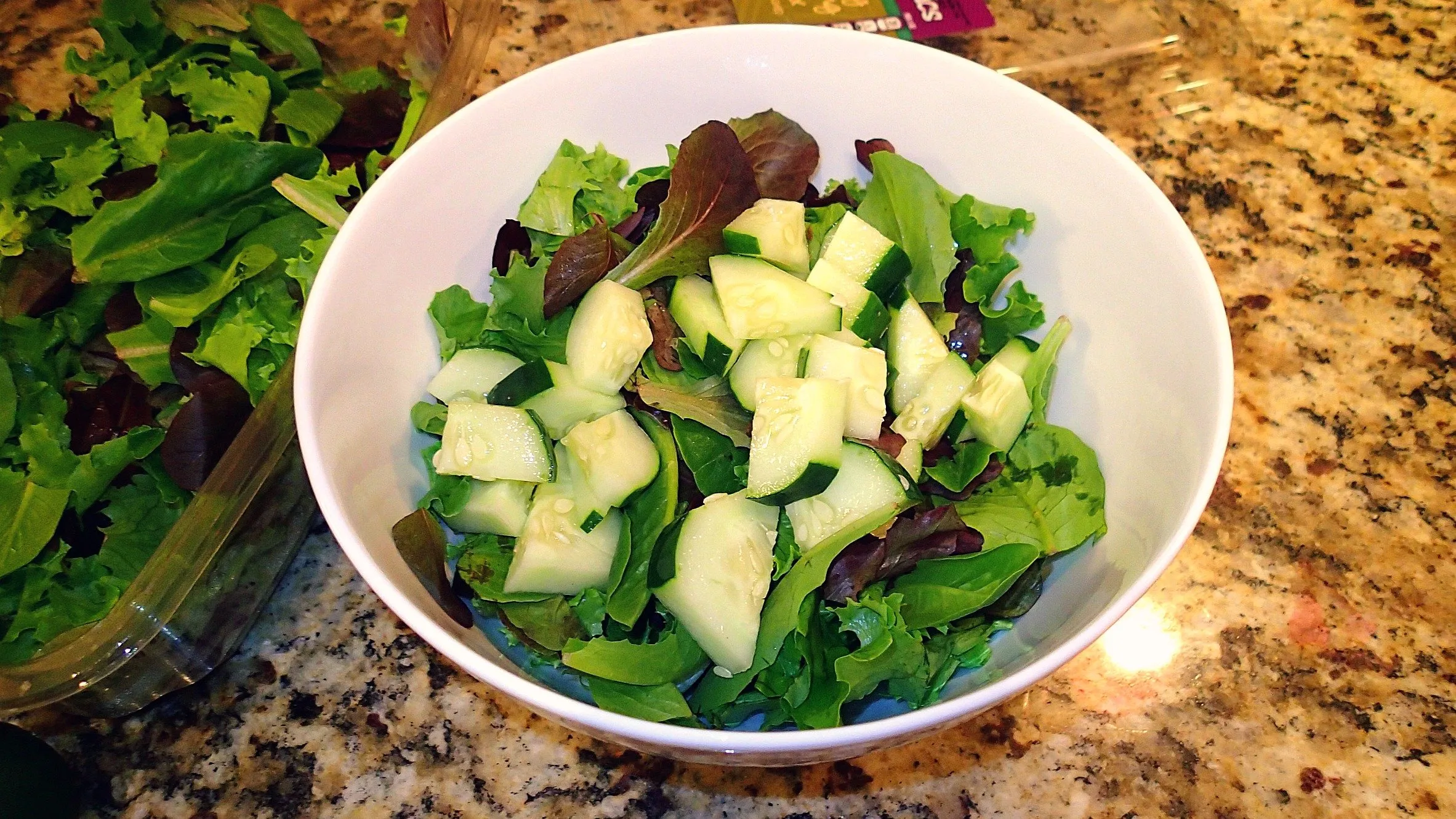 Cherry Apple Avocado Salad with a Couscous Crunch