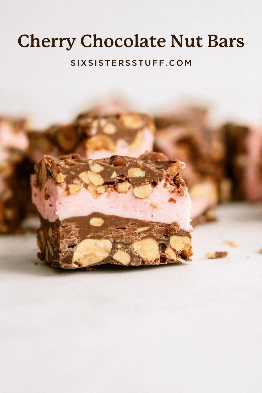 Cherry Chocolate Nut Bars