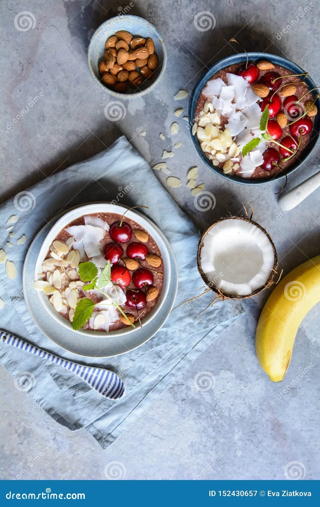 Cherry Coconut Smoothie Bowl