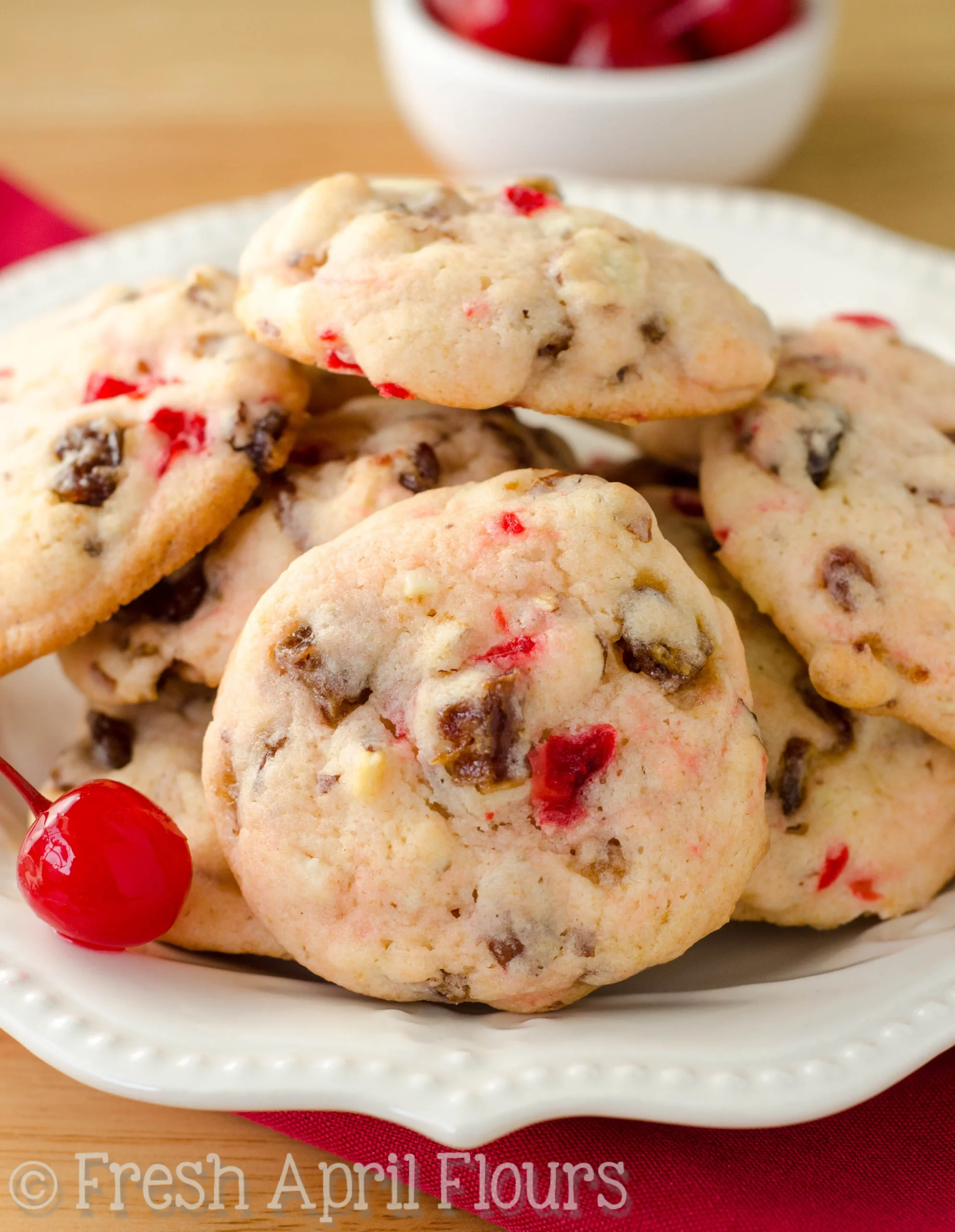 Cherry Date Skillet Cookies