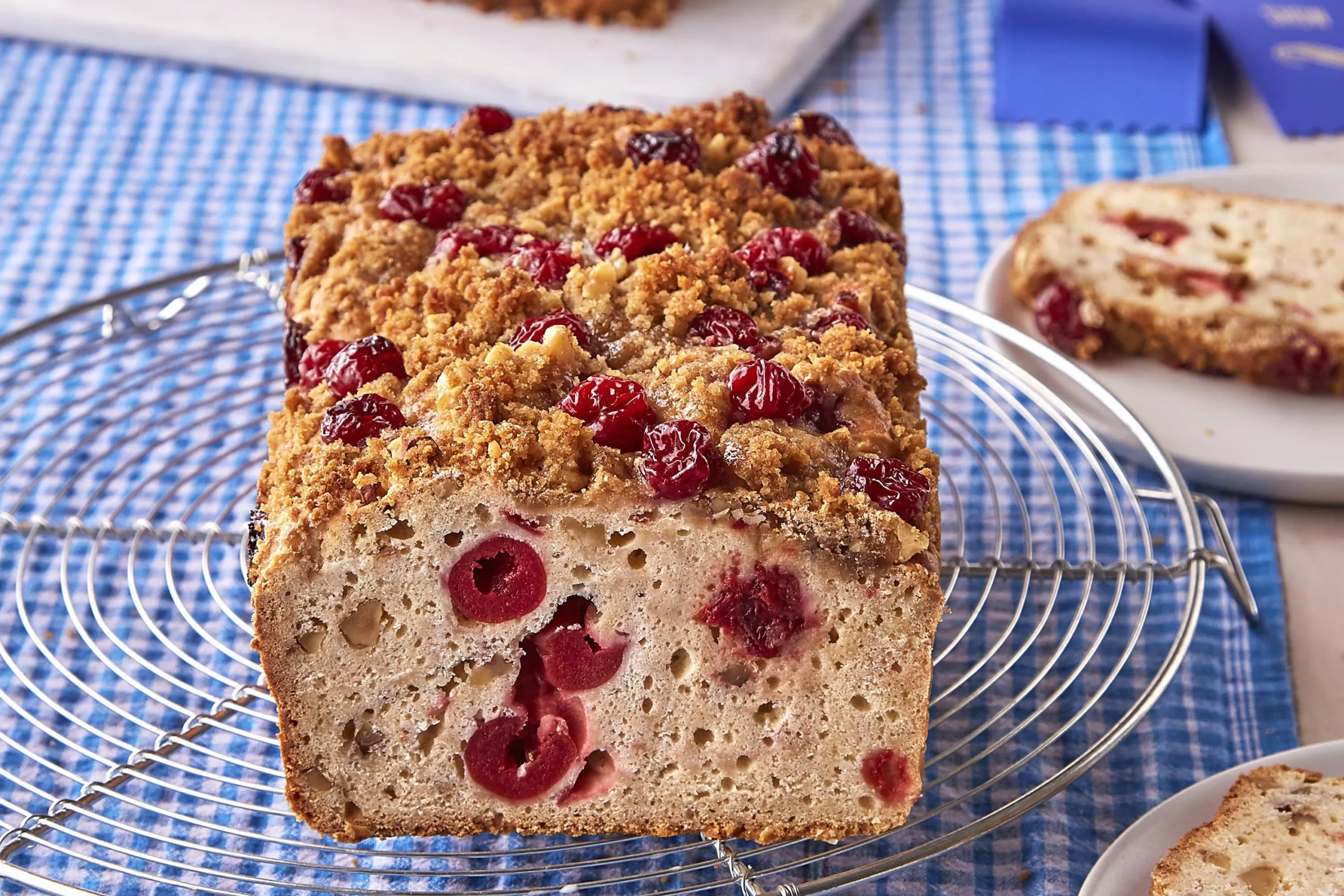 Cherry Walnut Coffee Bread