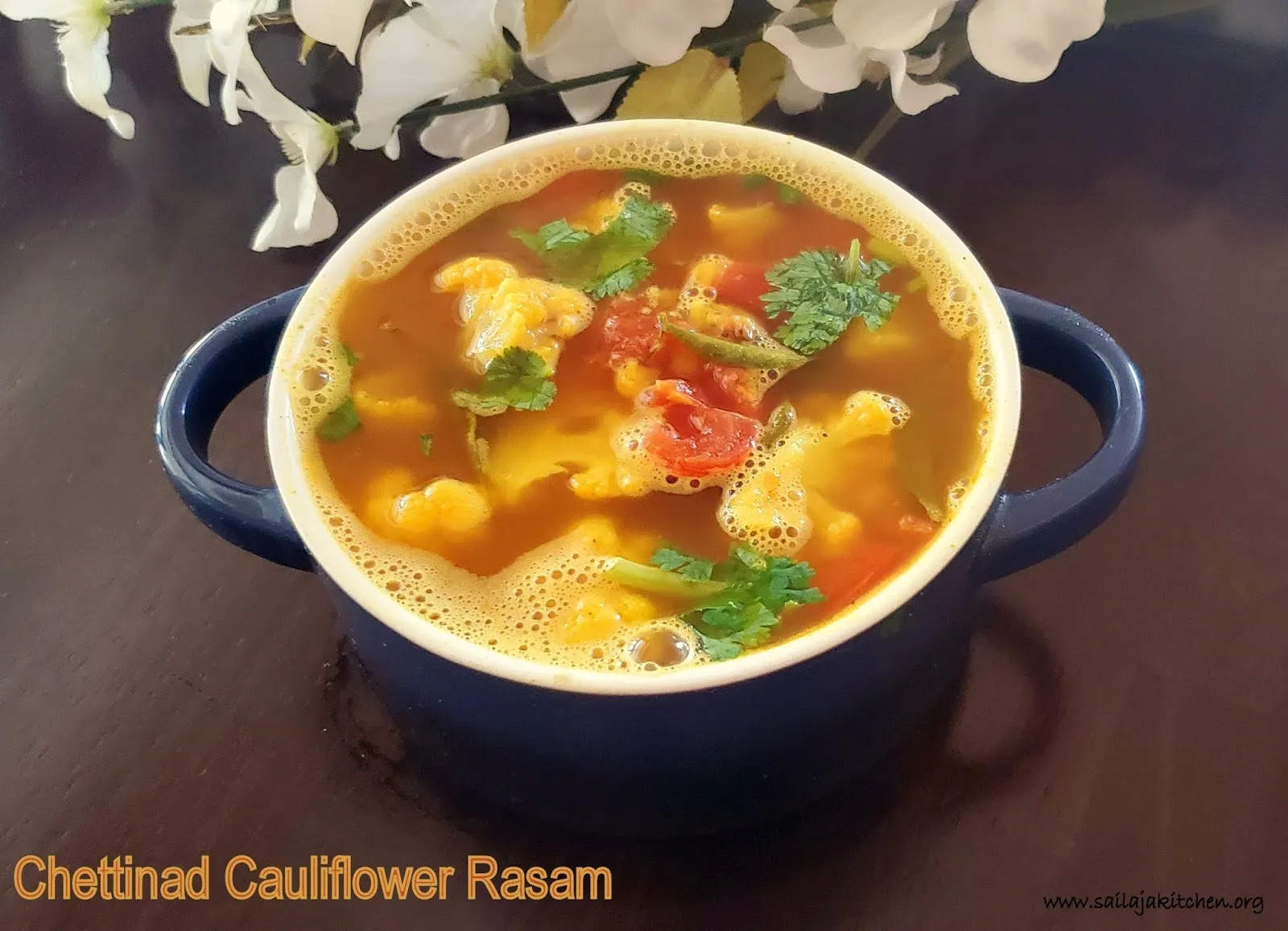Chettinad Cauliflower Soup