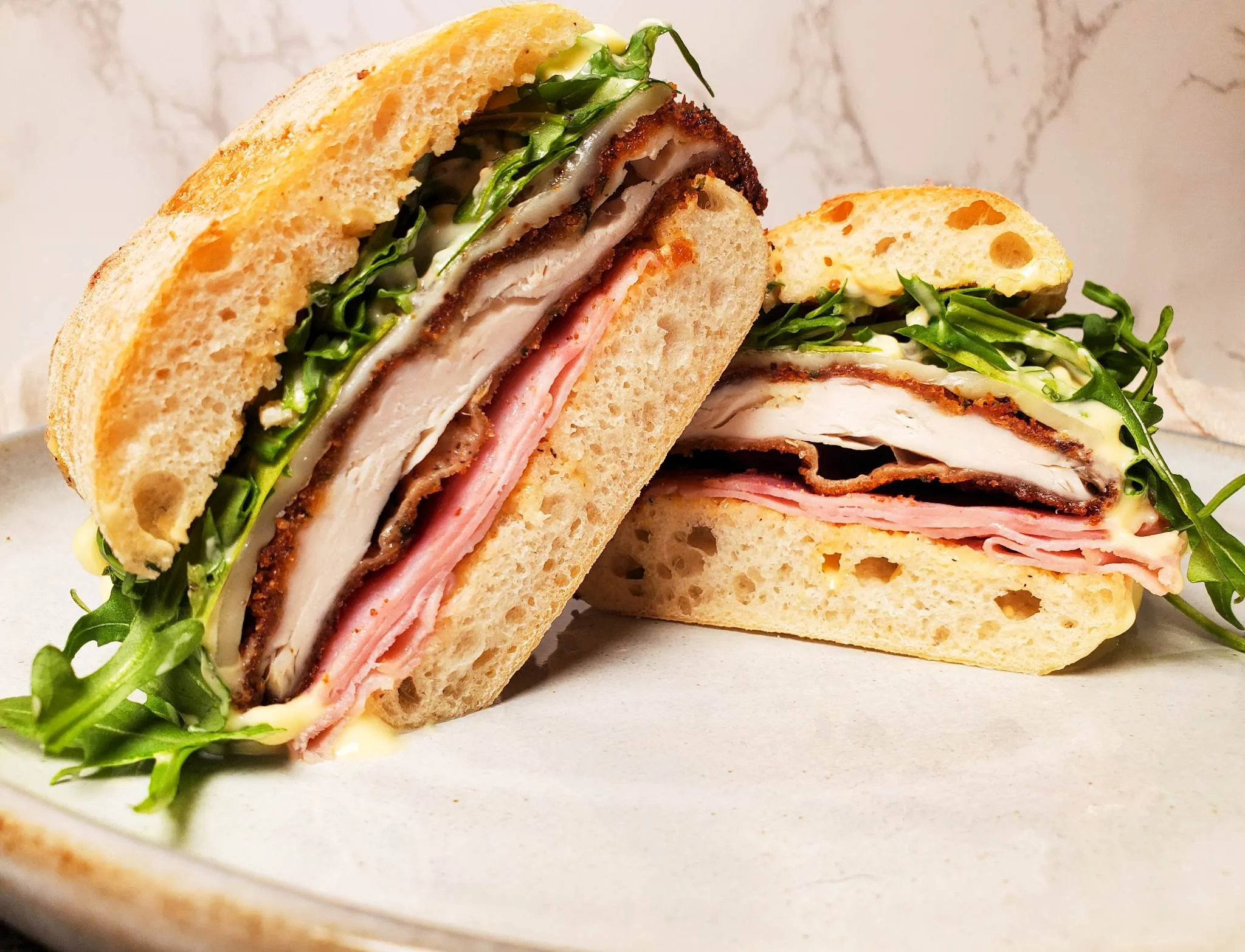 Chicken Cordon Bleu Sandwich Hatfield Holiday Ham Leftovers