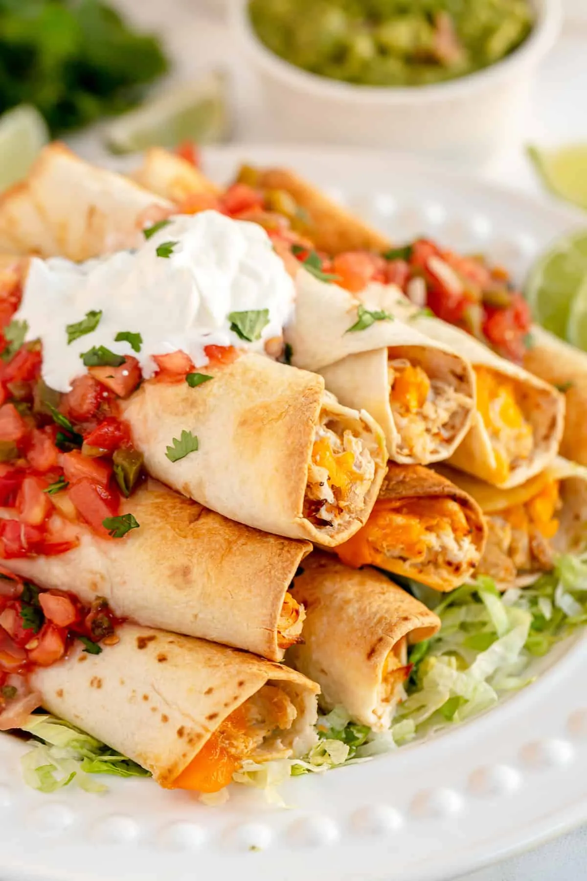 Chicken Cream Cheese Taquitos