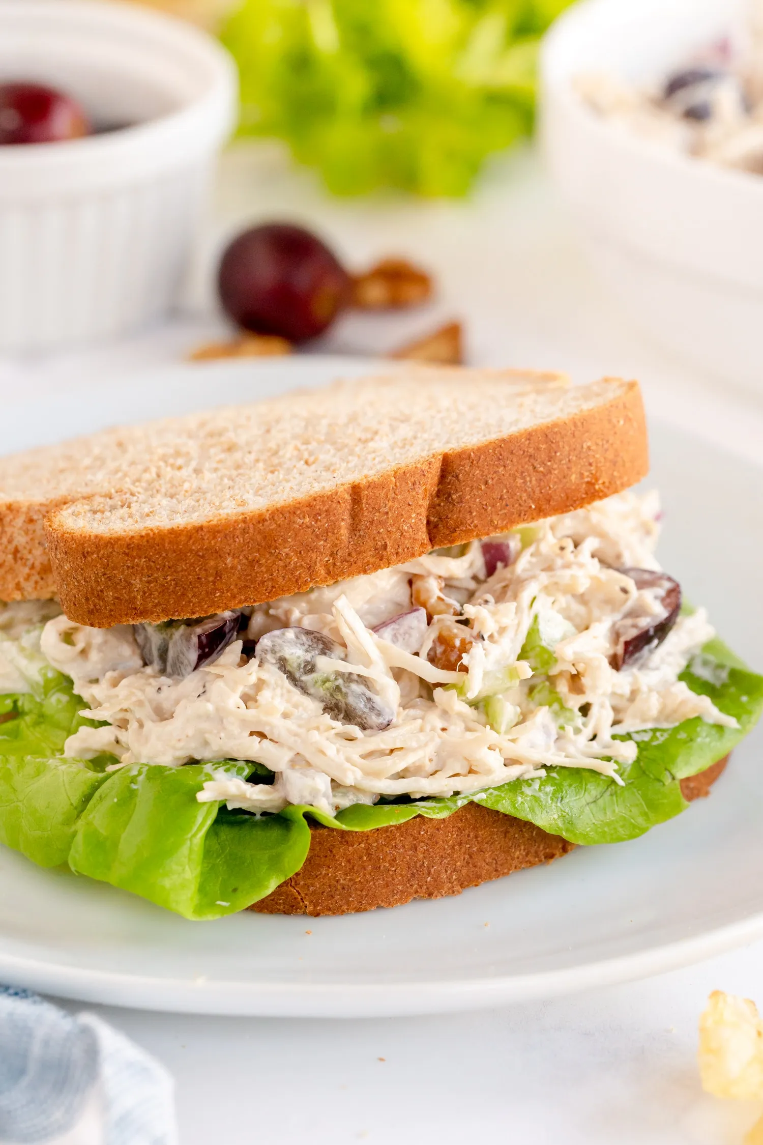 Chicken Salad Sandwich Low Salt