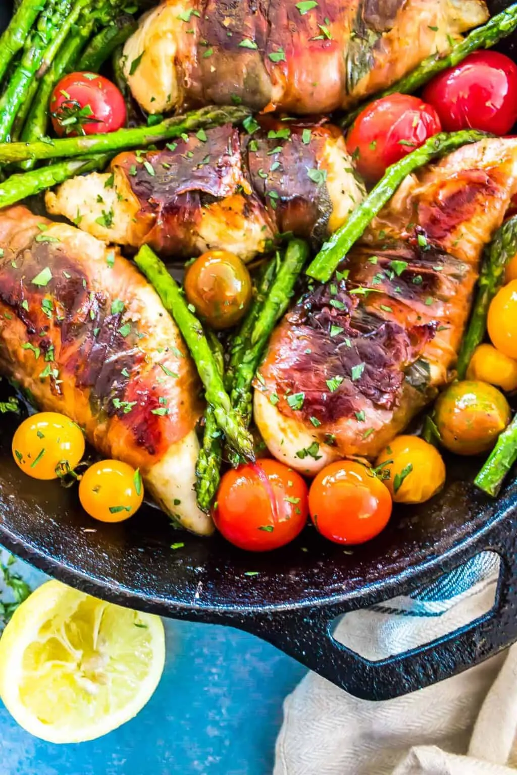 Chicken Saltimbocca Keto Meal Prep