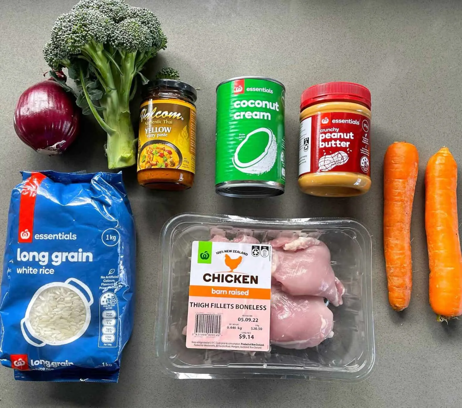 Chicken Satay Yellow Curry