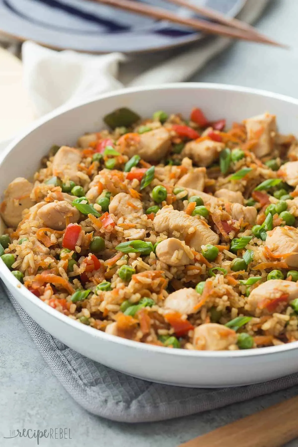 Chicken Teriyaki Rice Vegetable Skillet