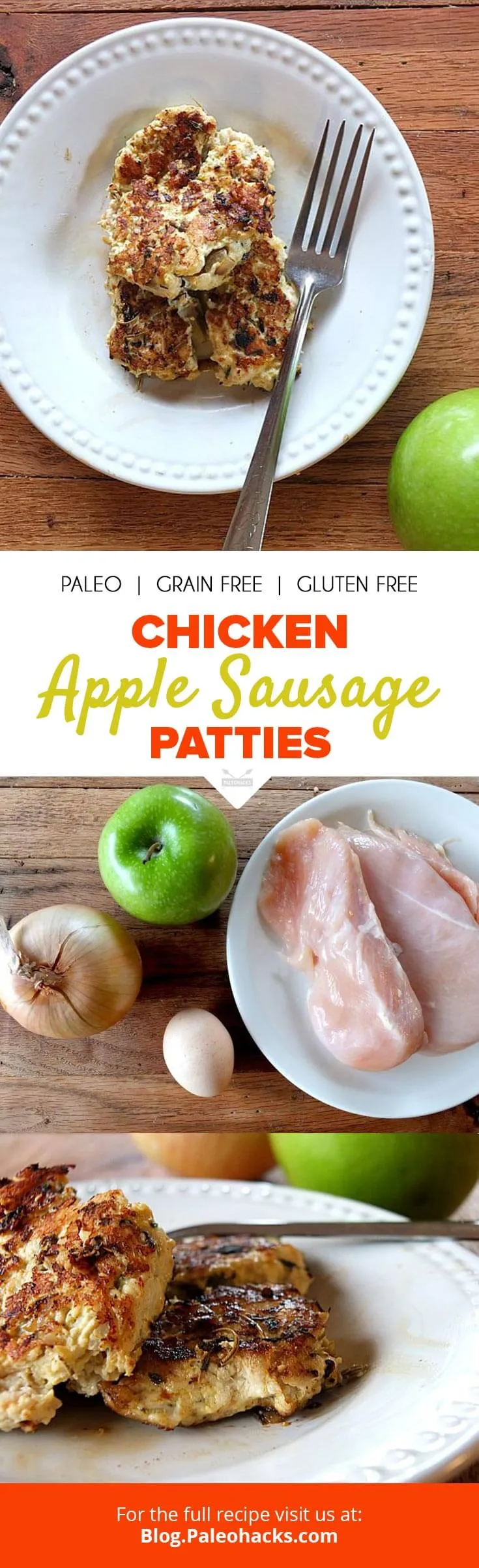 Chicken and Apple Patties