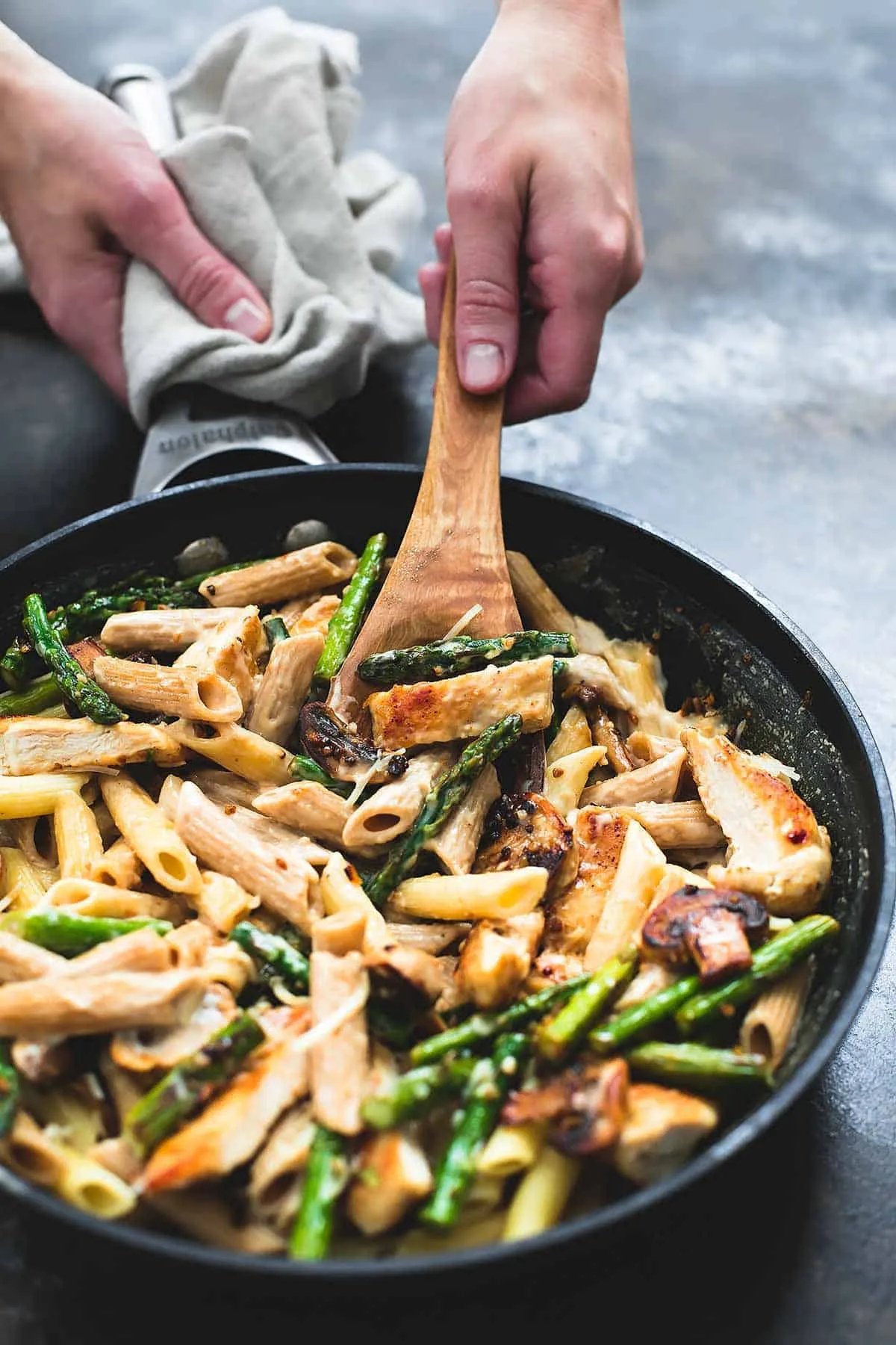 Chicken and Asparagus Penne