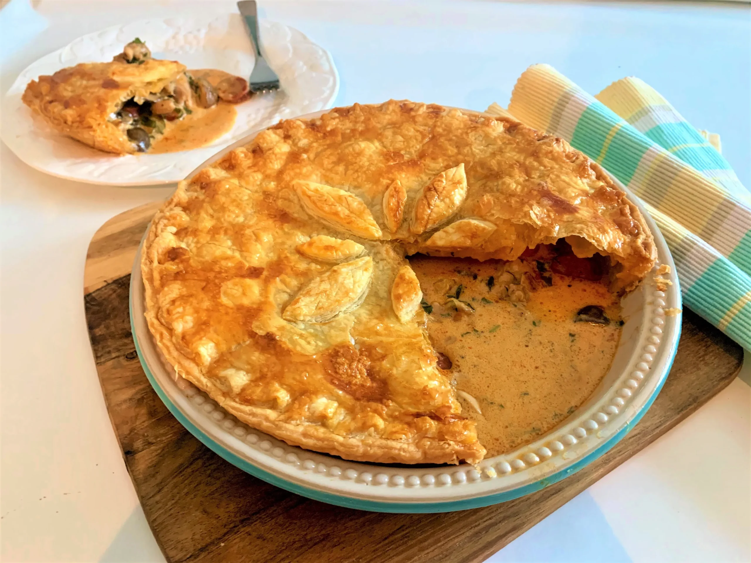 Chicken and Chorizo Pie