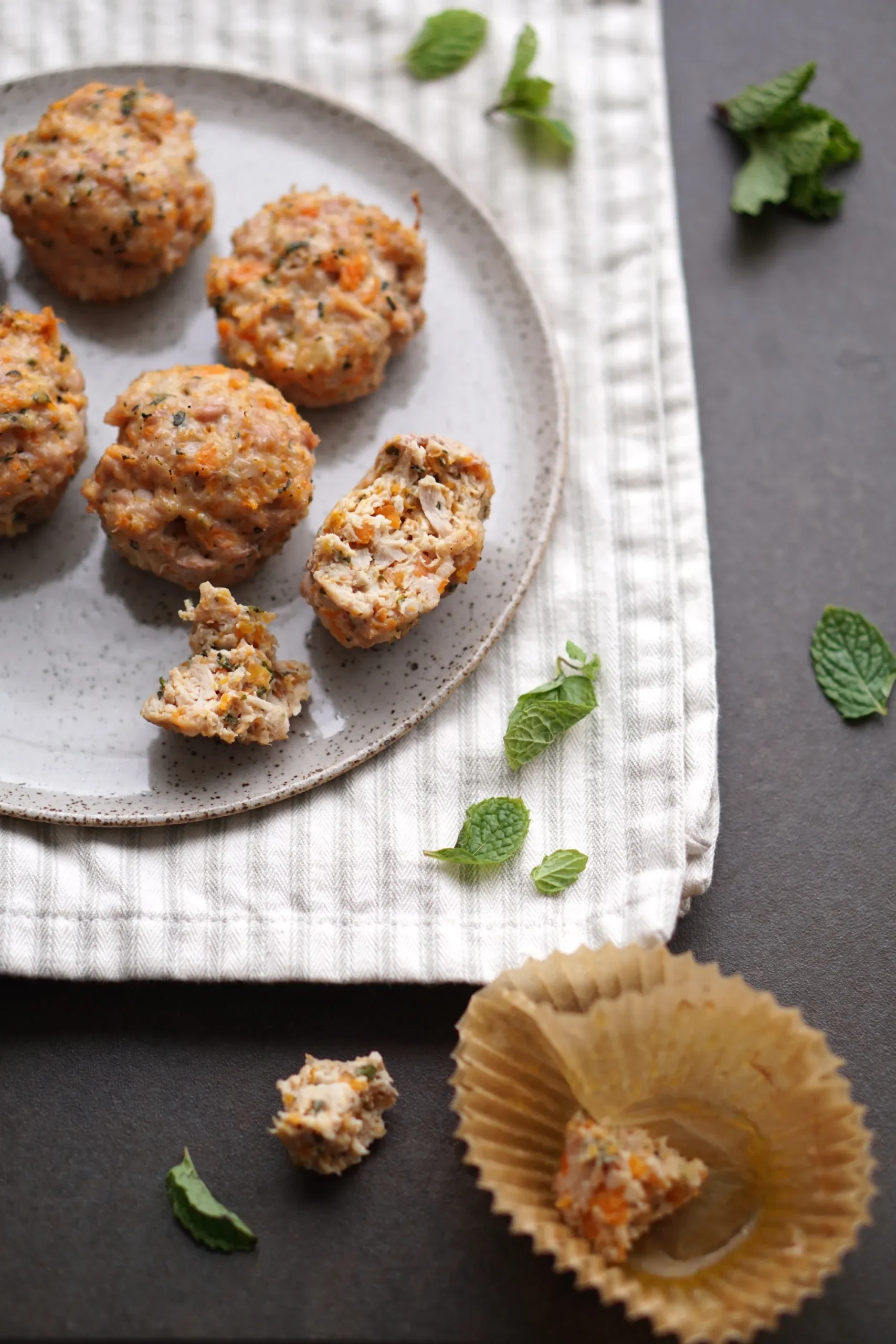 Chicken and Ginger Mini Meatloaf