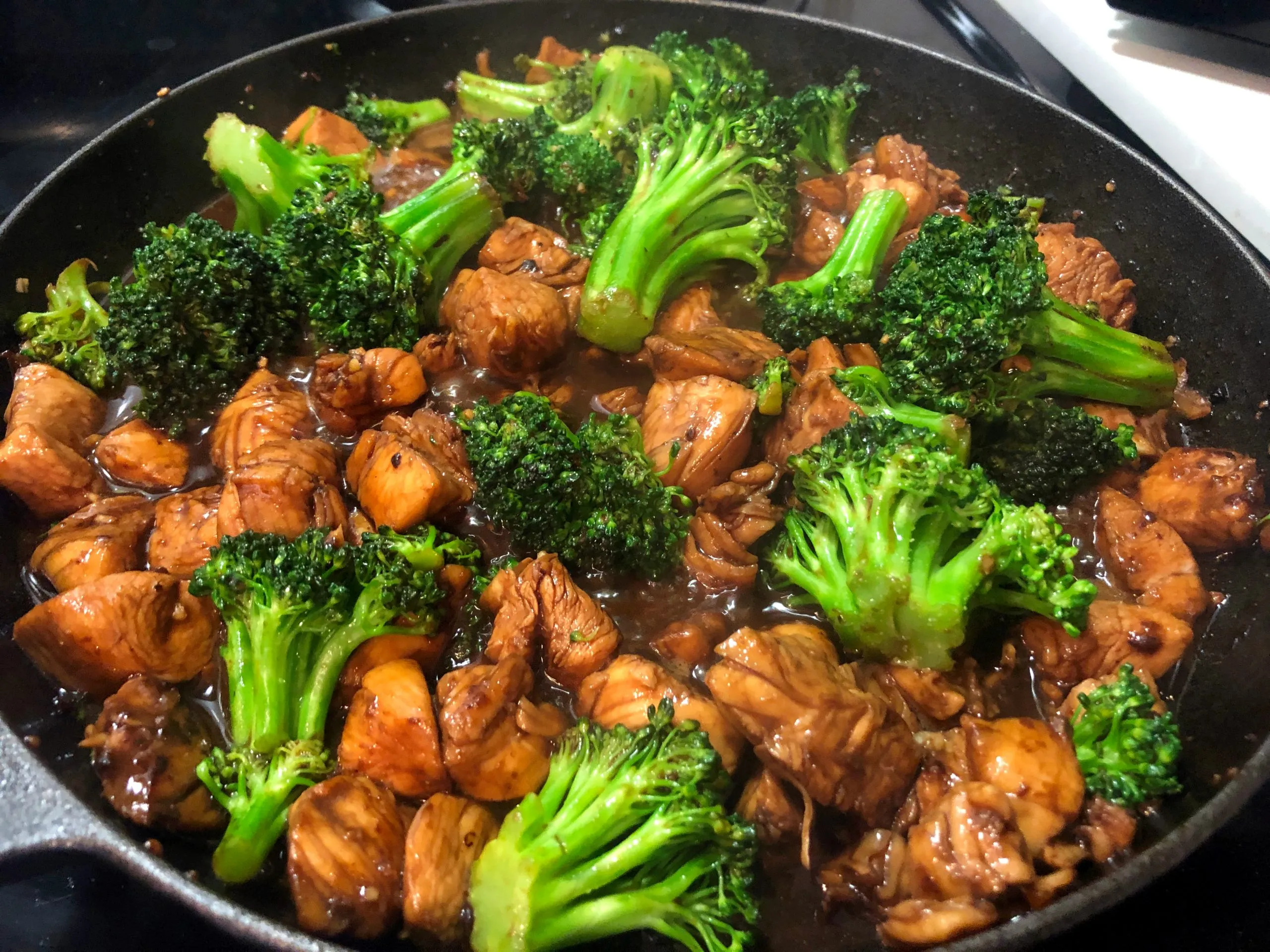 Chicken with Broccoli and Garlic Sauce