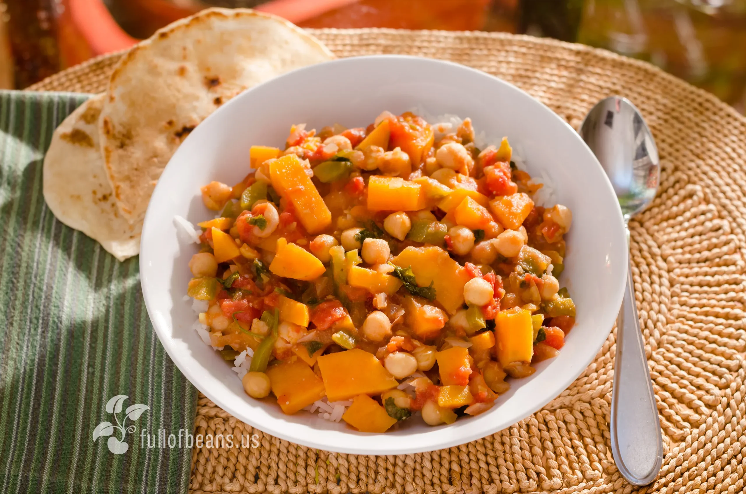 Chickpea Sweet Potato Stew