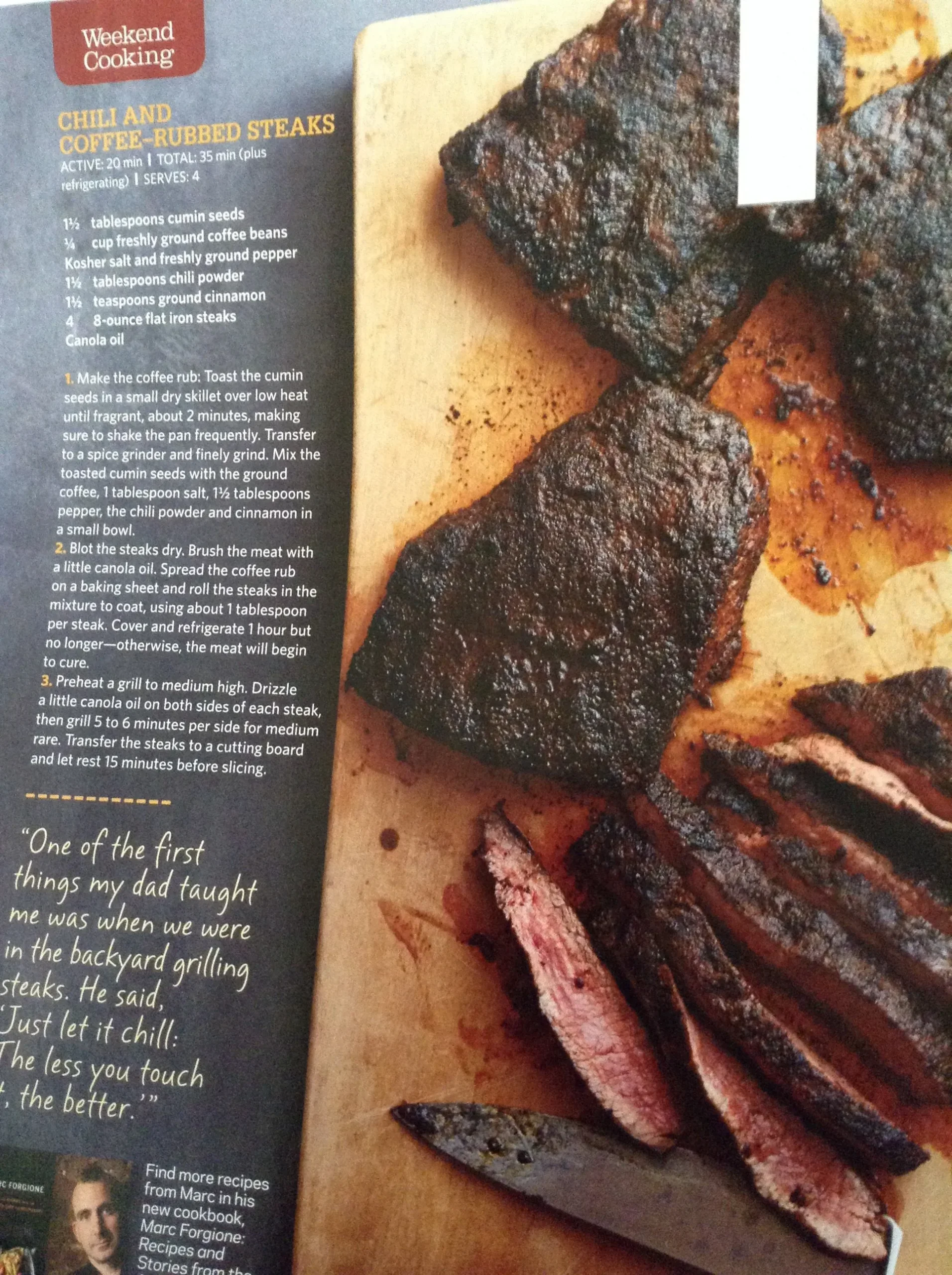 Chili Coffee Rubbed Roast
