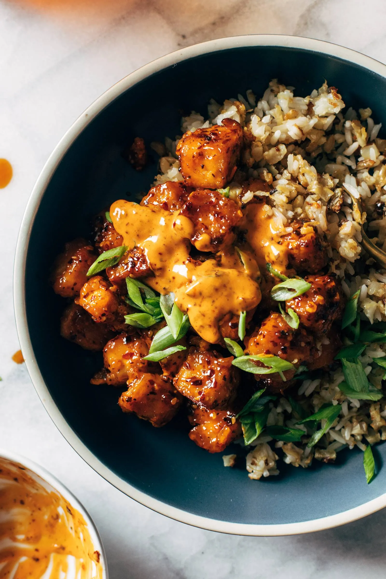 Chili Crunch Tofu Bowls