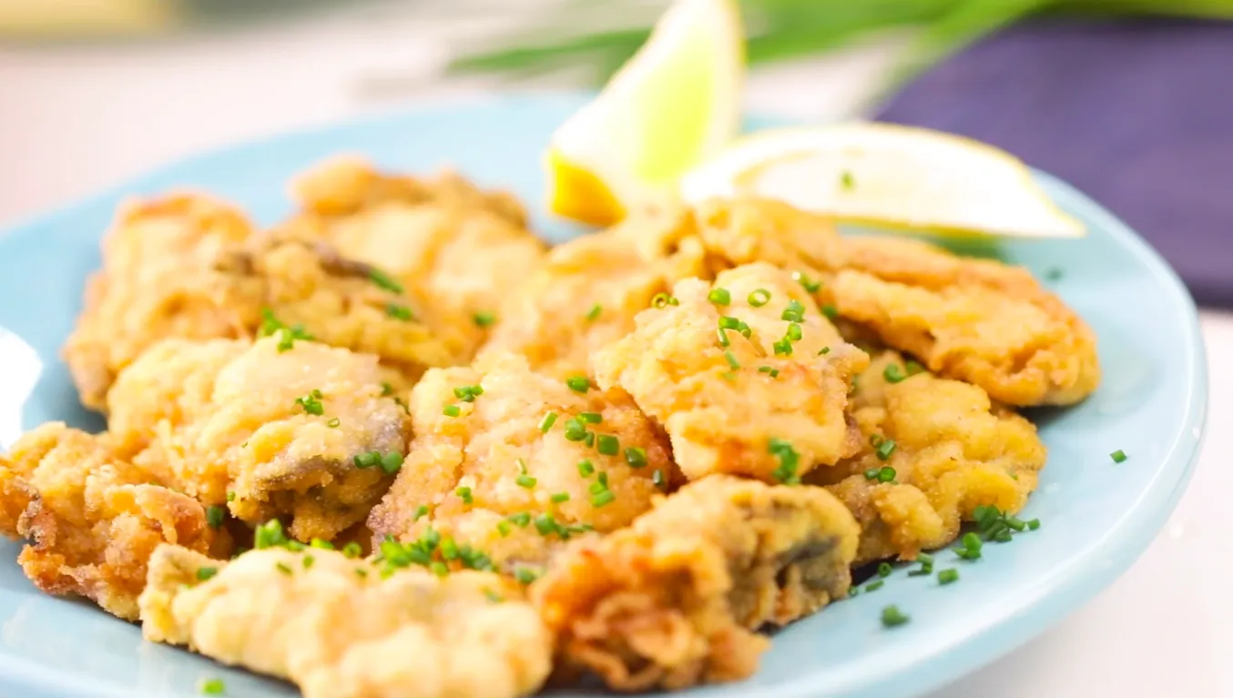 Chinese Deep Fried Oysters
