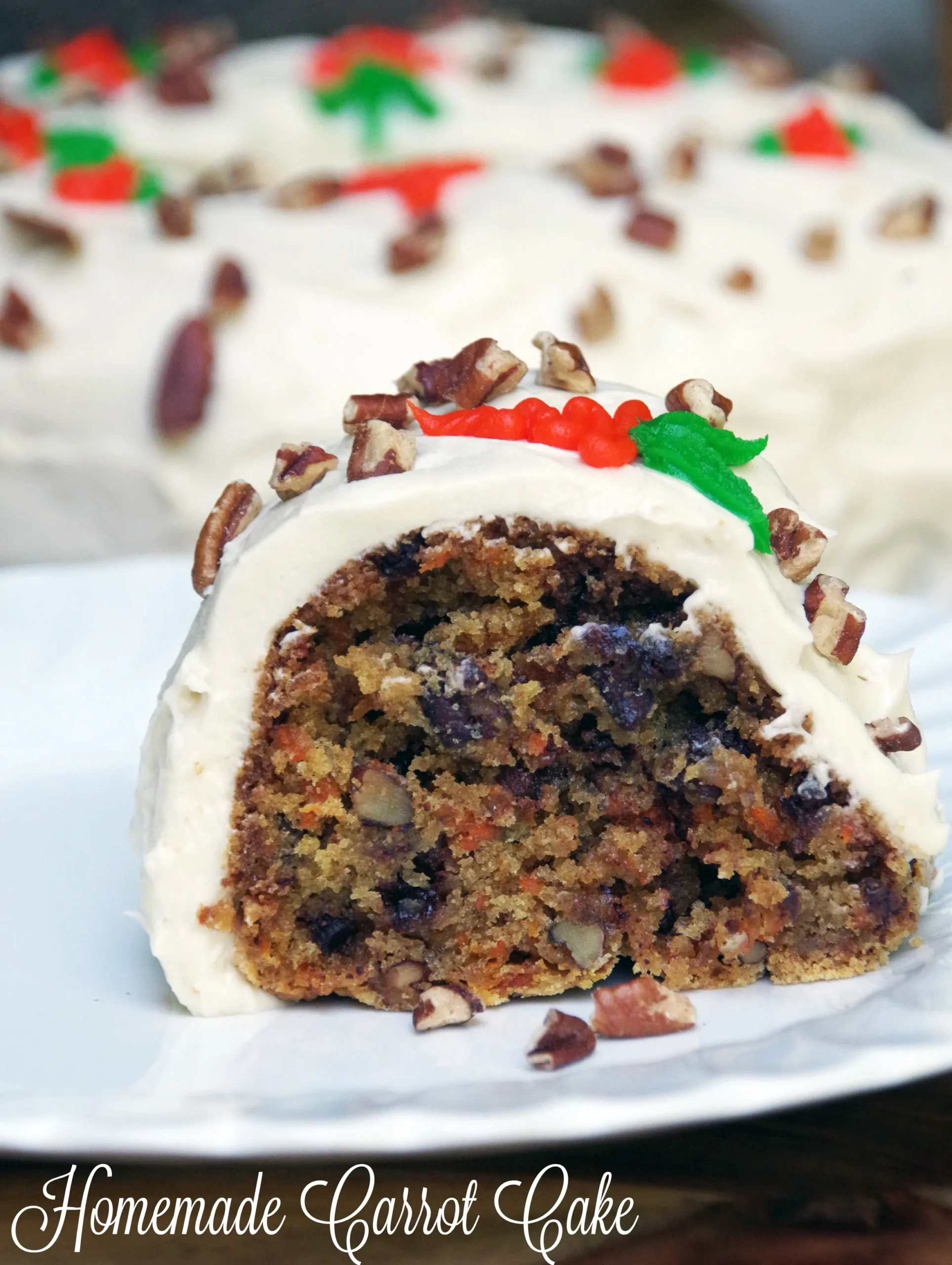Chocolate Chip Carrot Cake