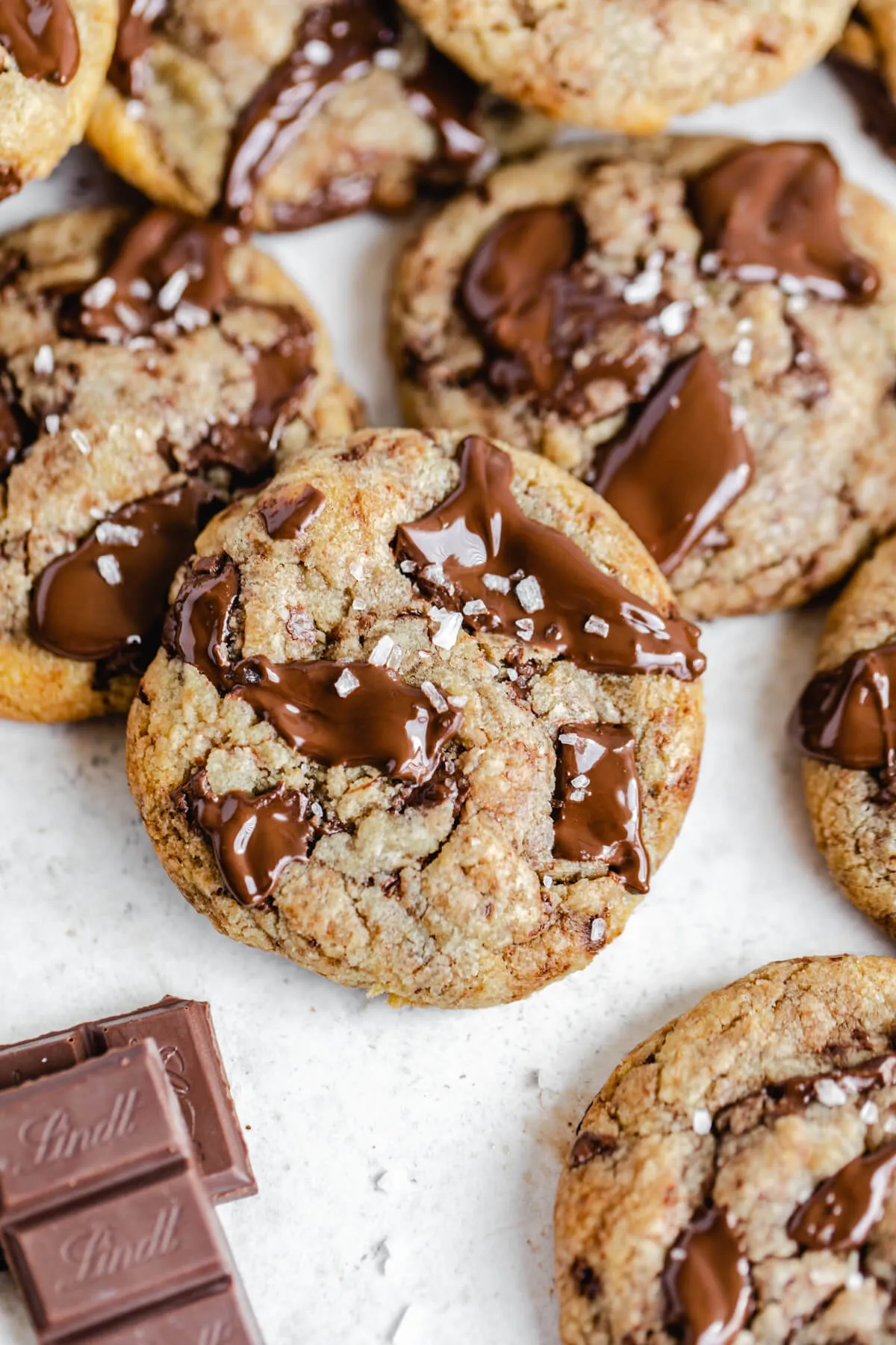 Chocolate Dipped Brown Butter Cookies