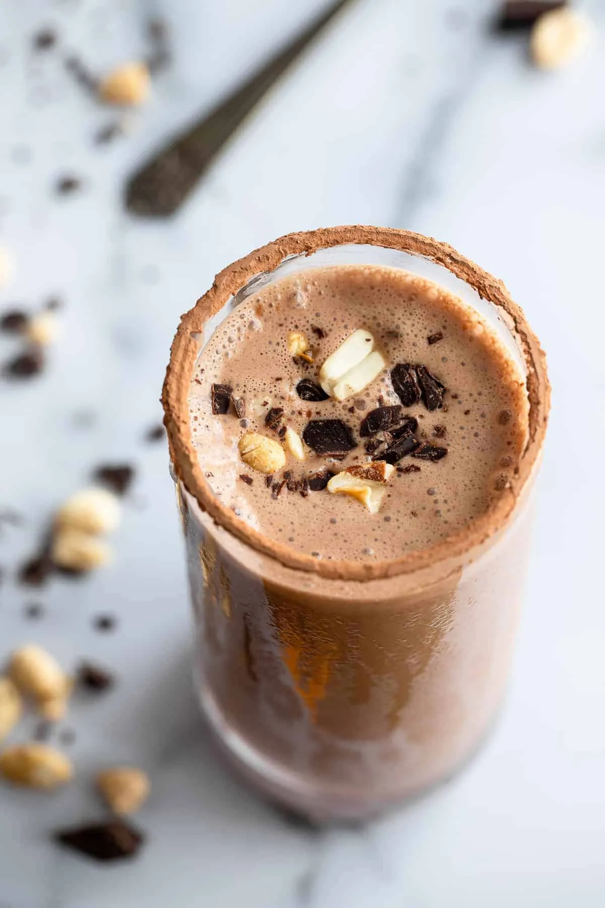 Chocolate PB Protein Shake