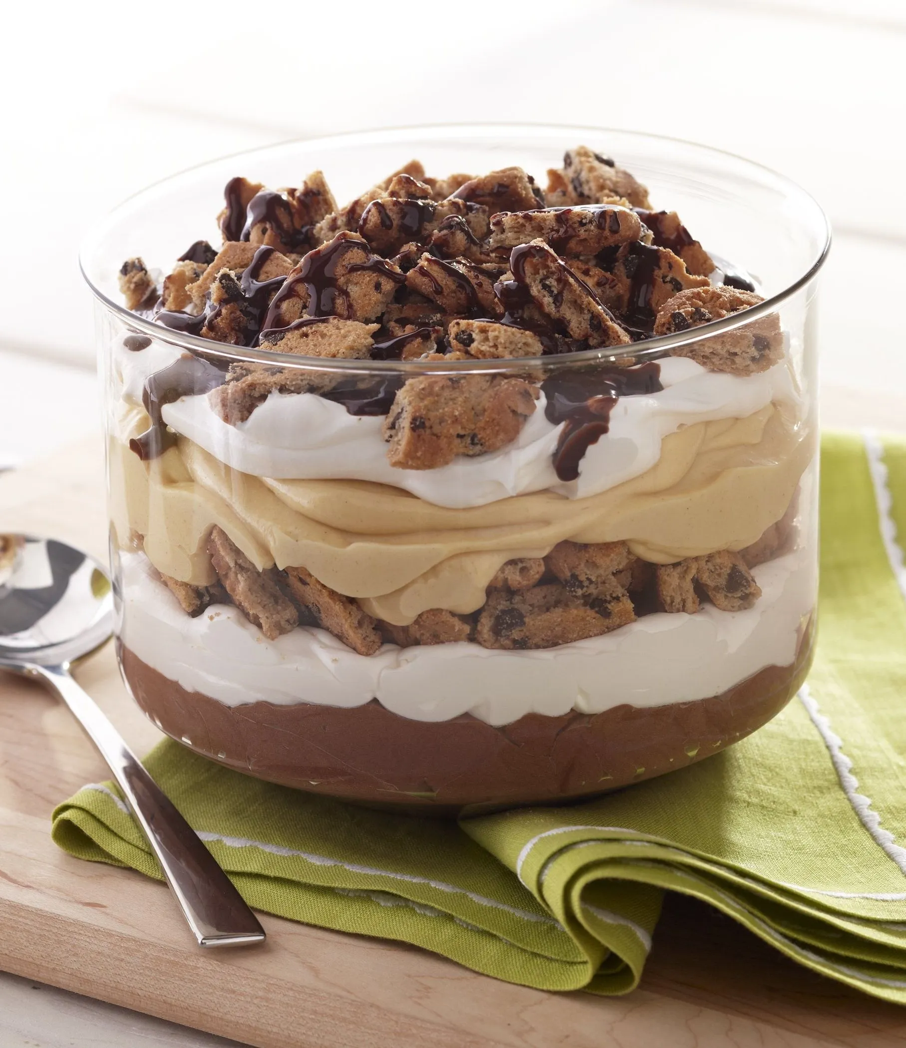 Chocolate Peanut Butter Brownie Trifle