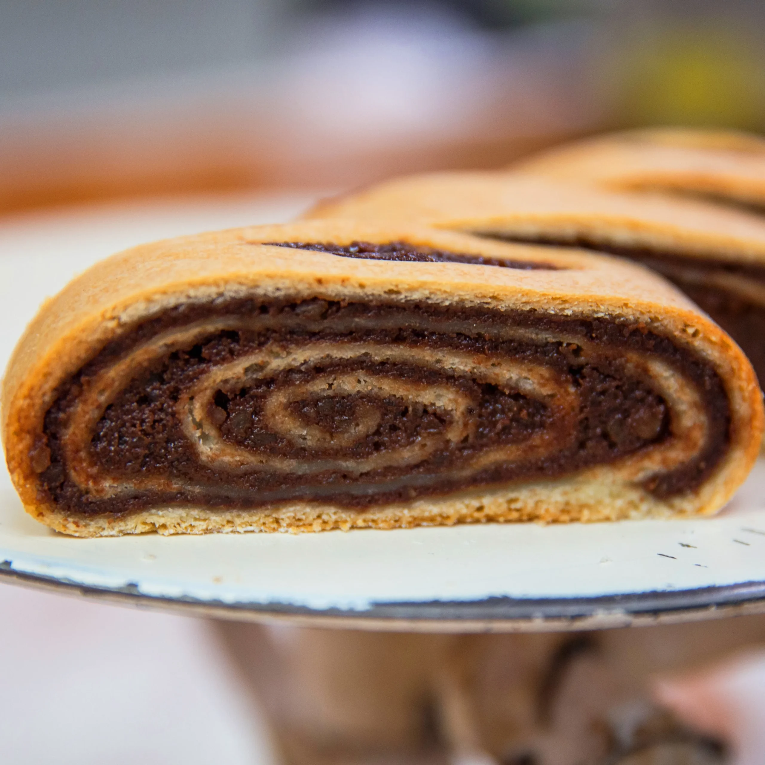 Chocolate Potica Nut Roll