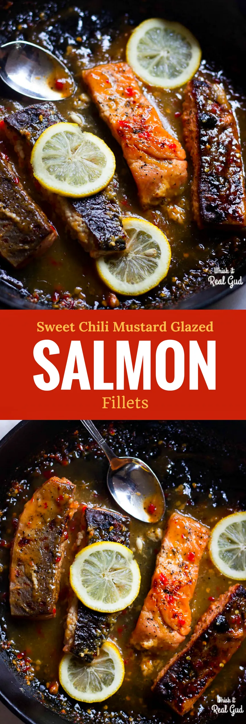 Chrissy Teigen's Sweet Chili and Mustard Glazed Salmon Fillets