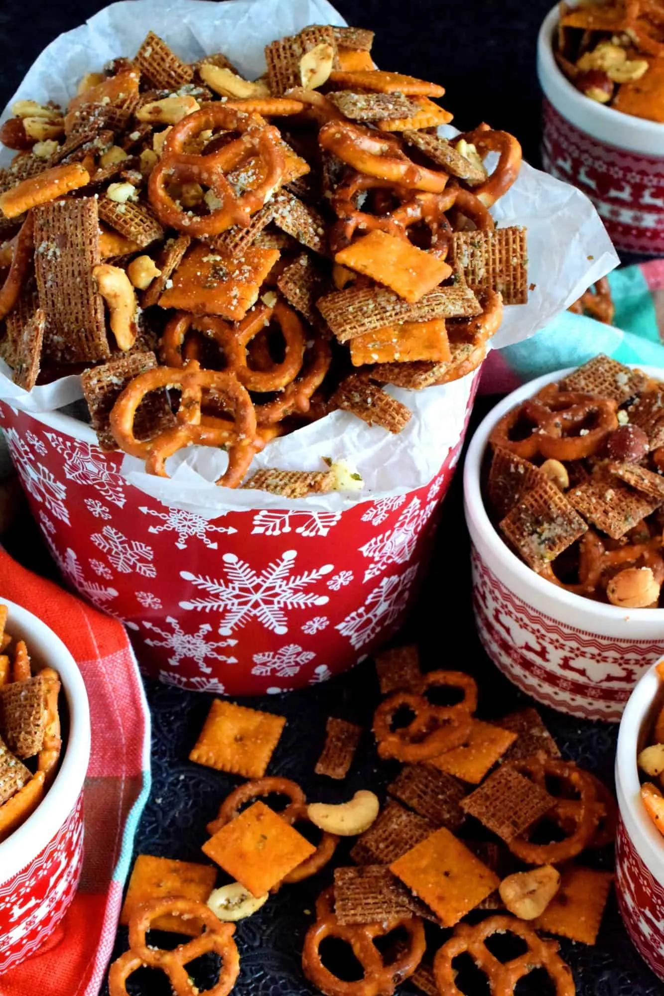 Christmas Eve Savoury Snack Mix