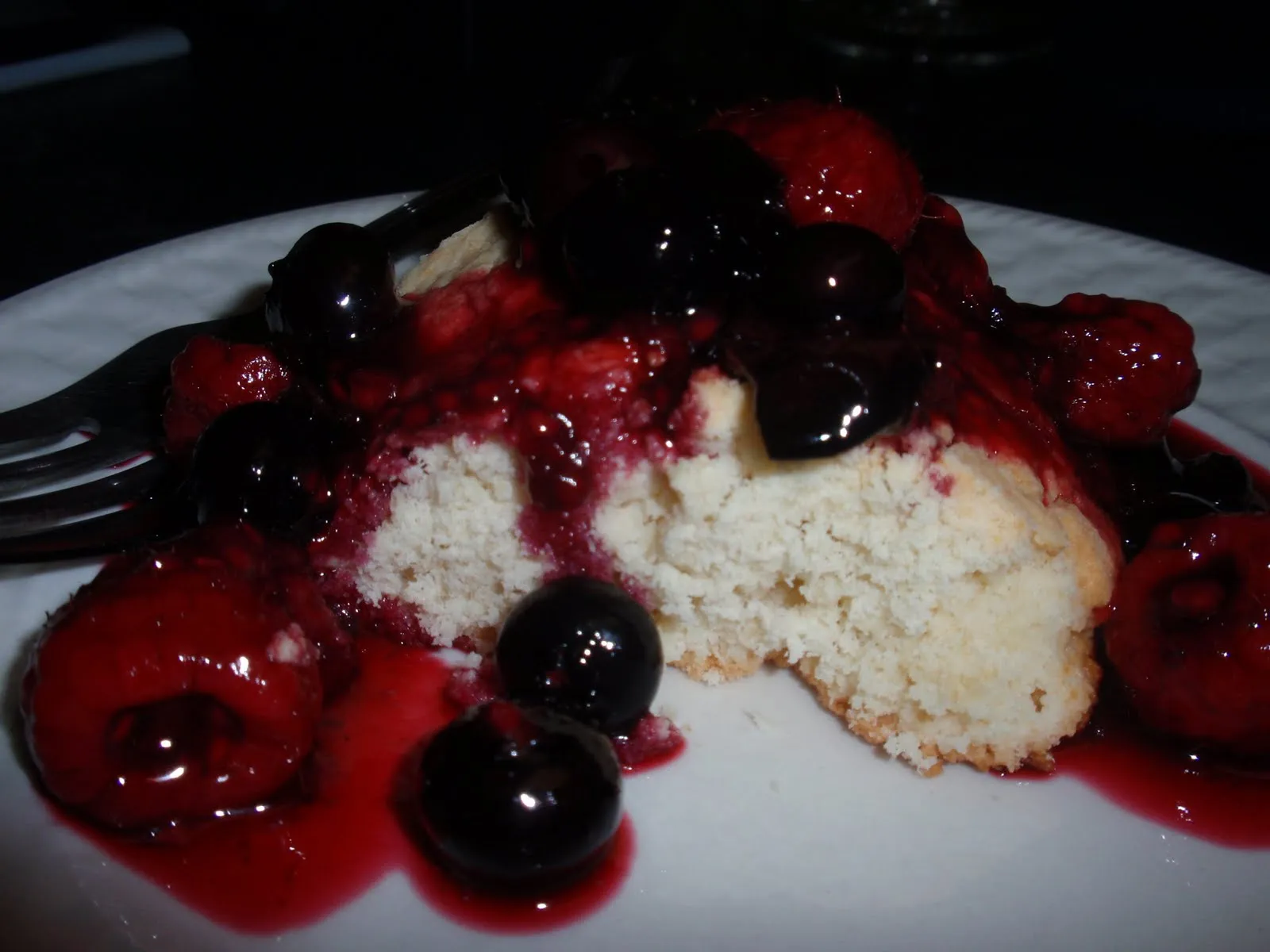 Ciambela with Summer Berry Compote