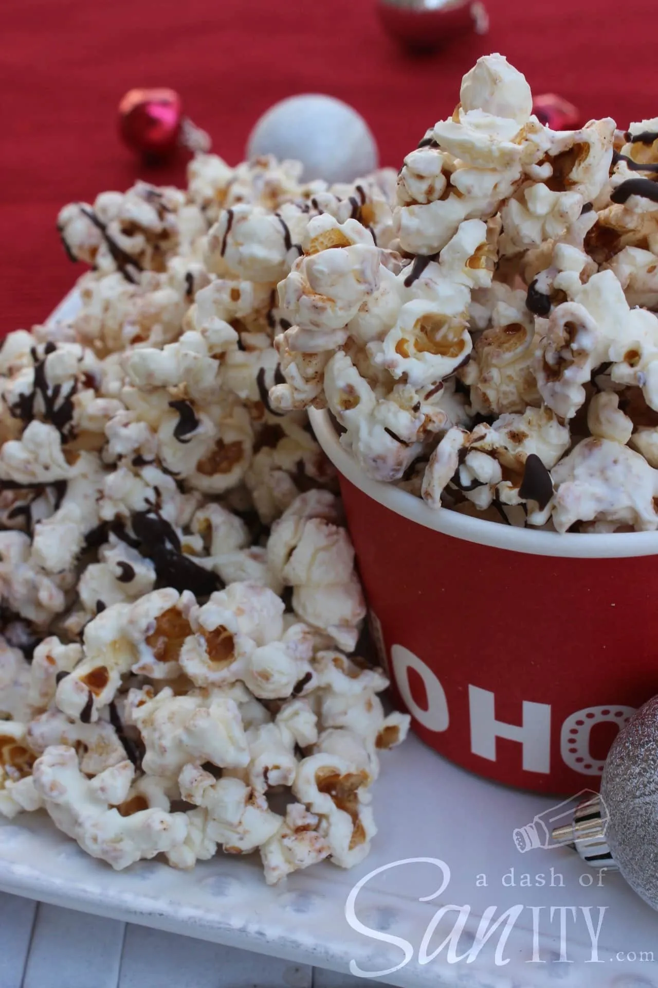 Cinnamon and White Chocolate Popcorn
