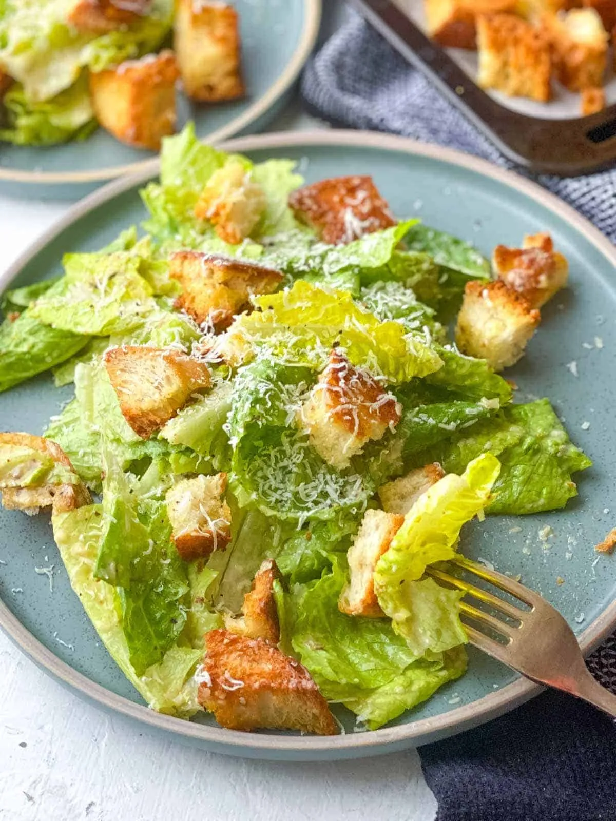 Classic Caesar Salad with Asiago Caesar Dressing
