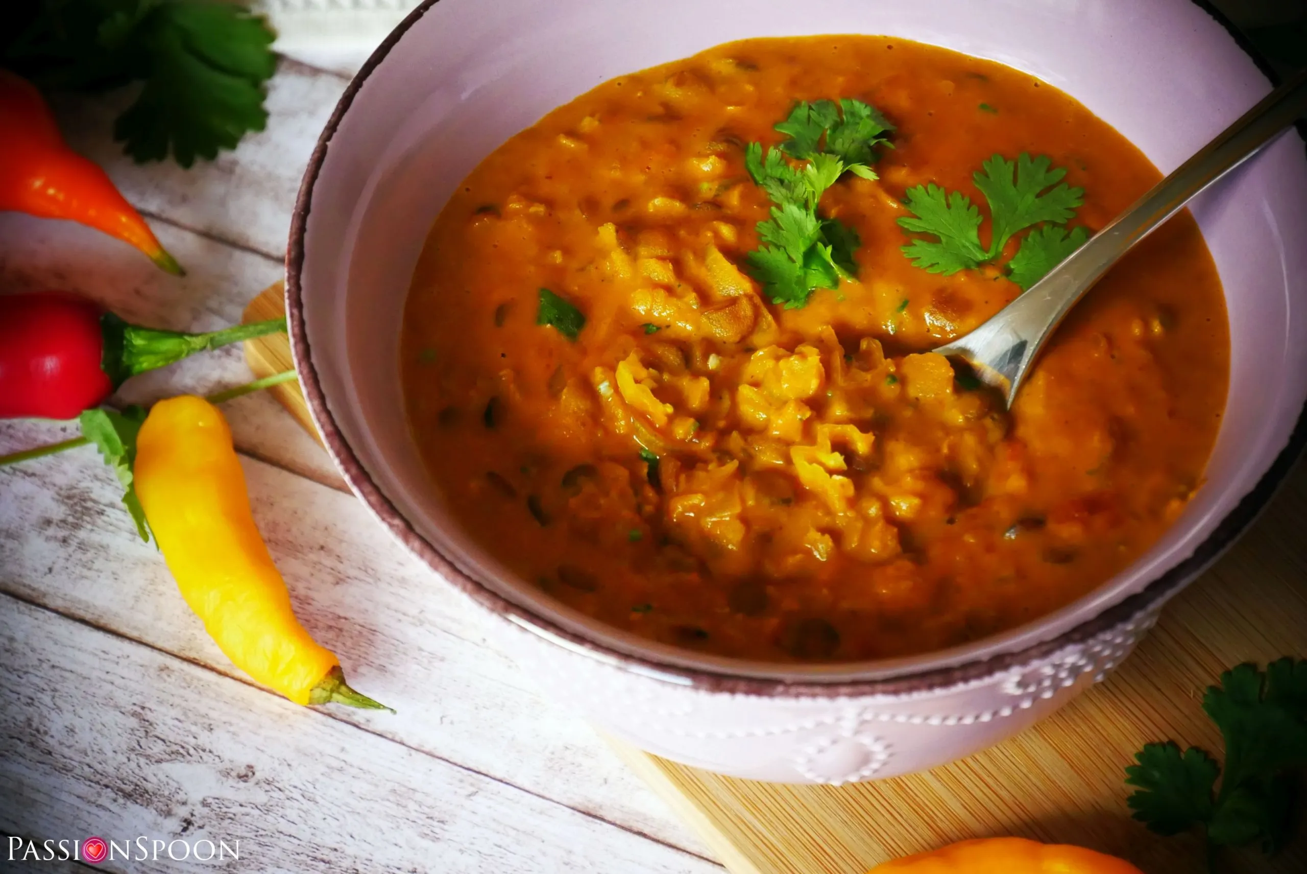 Clean Eating Garam Masala Red Lentil Stew