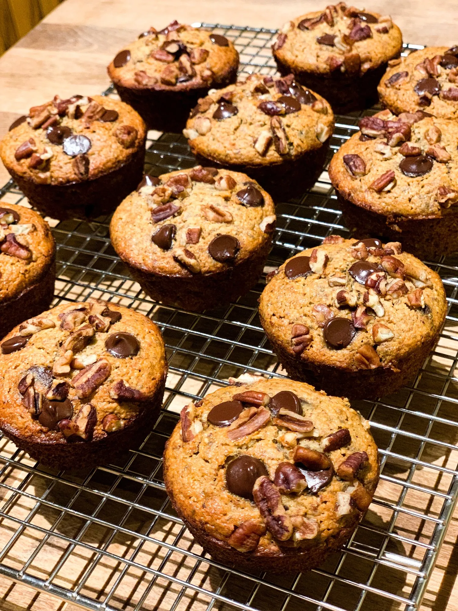Clean Eating Protein Banana Nut Muffins