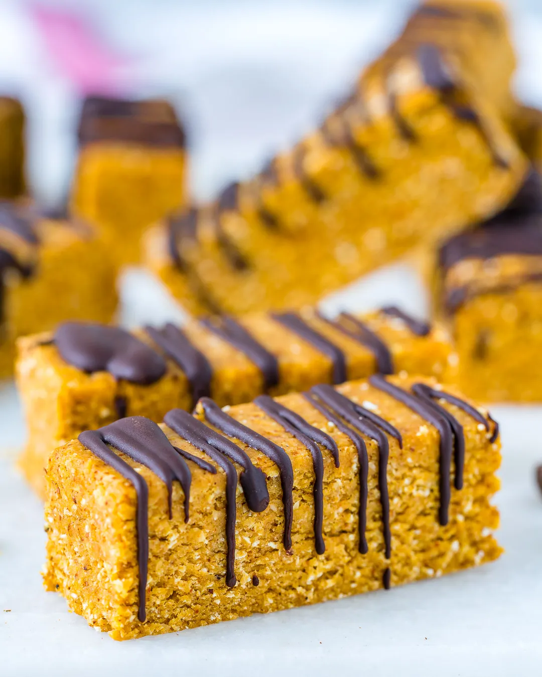 Clean Eating Pumpkin Spice Protein Bars