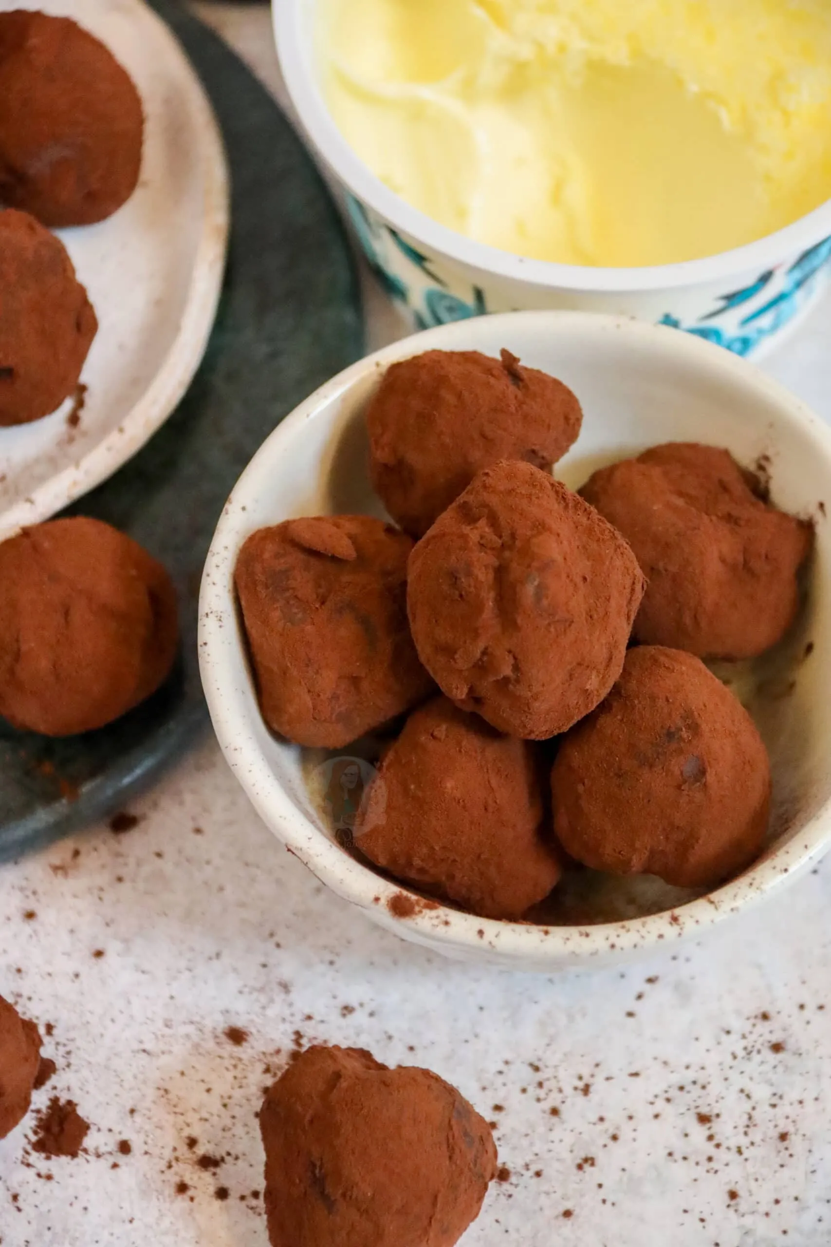 Clotted Cream Chocolate Truffles