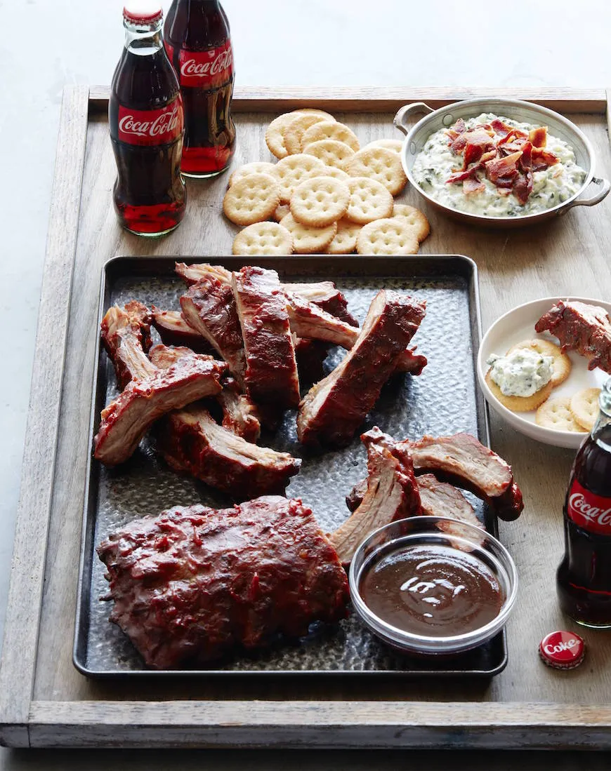 Coca Cola Marinated Ribs with Homemade BBQ Sauce