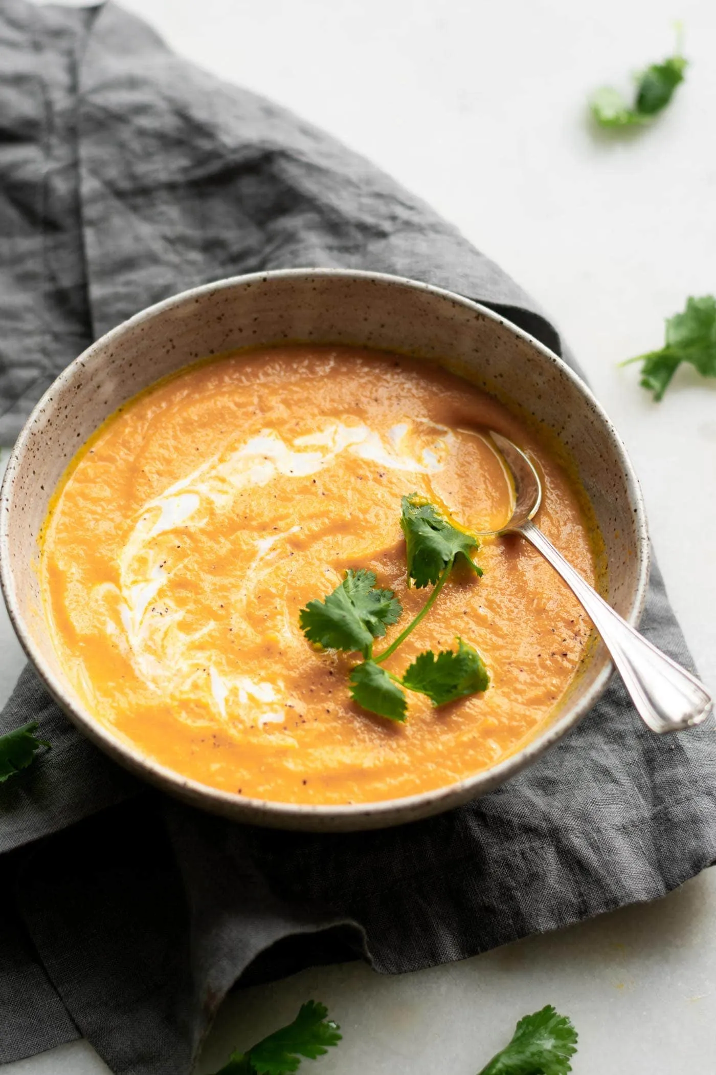 Coconut Carrot Ginger Soup