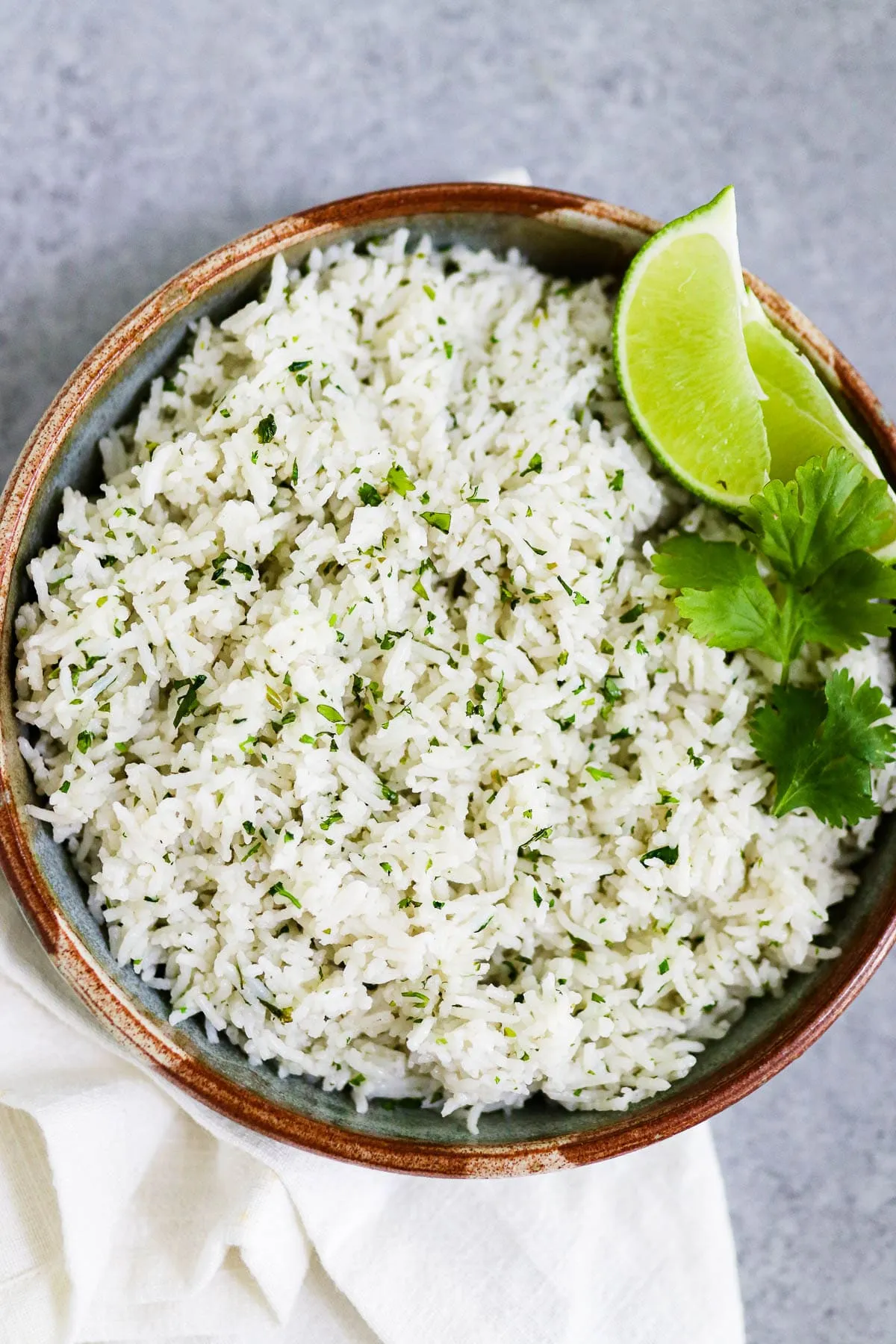 Coconut Cilantro Lime Rice