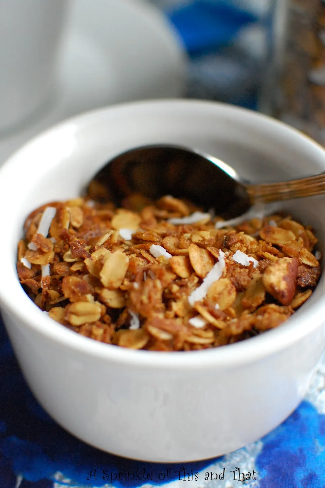 Coconut Pecan Oat Granola