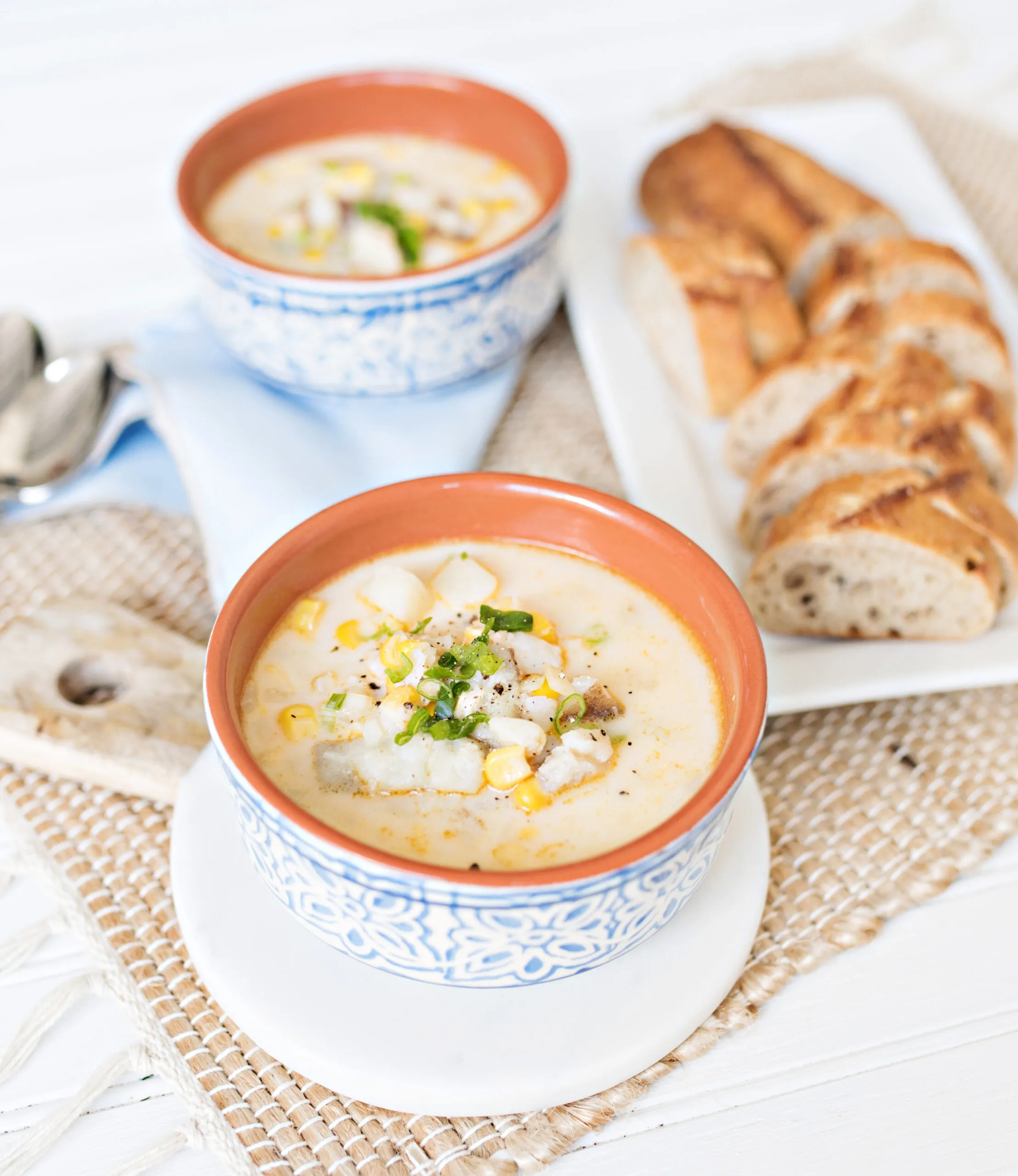 Cod and Corn Chowder