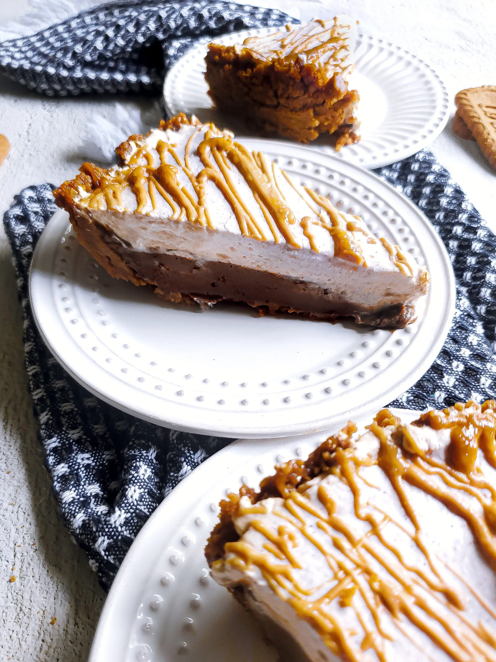 Cookie Butter Pudding Pie