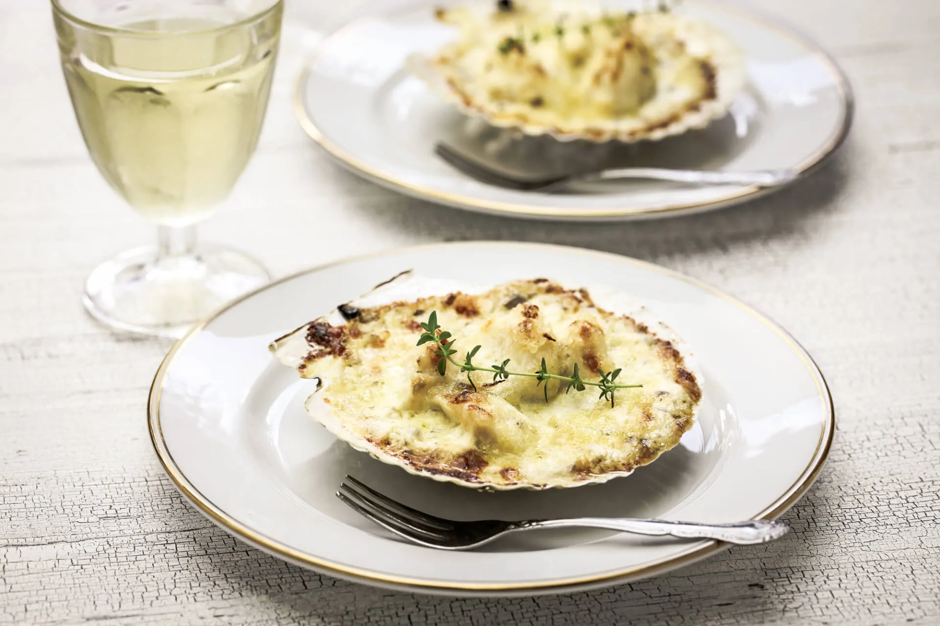Coquilles Saint Jacques Parisienne