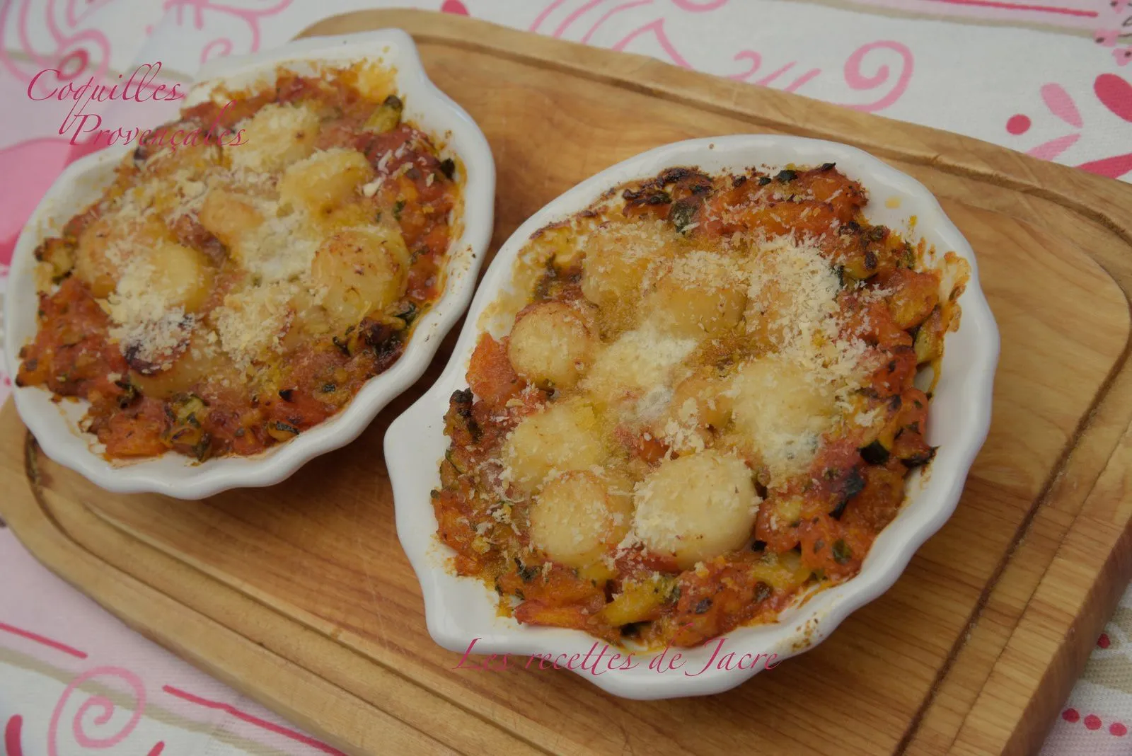 Coquilles Saint Jacques Sautées à la Provençale