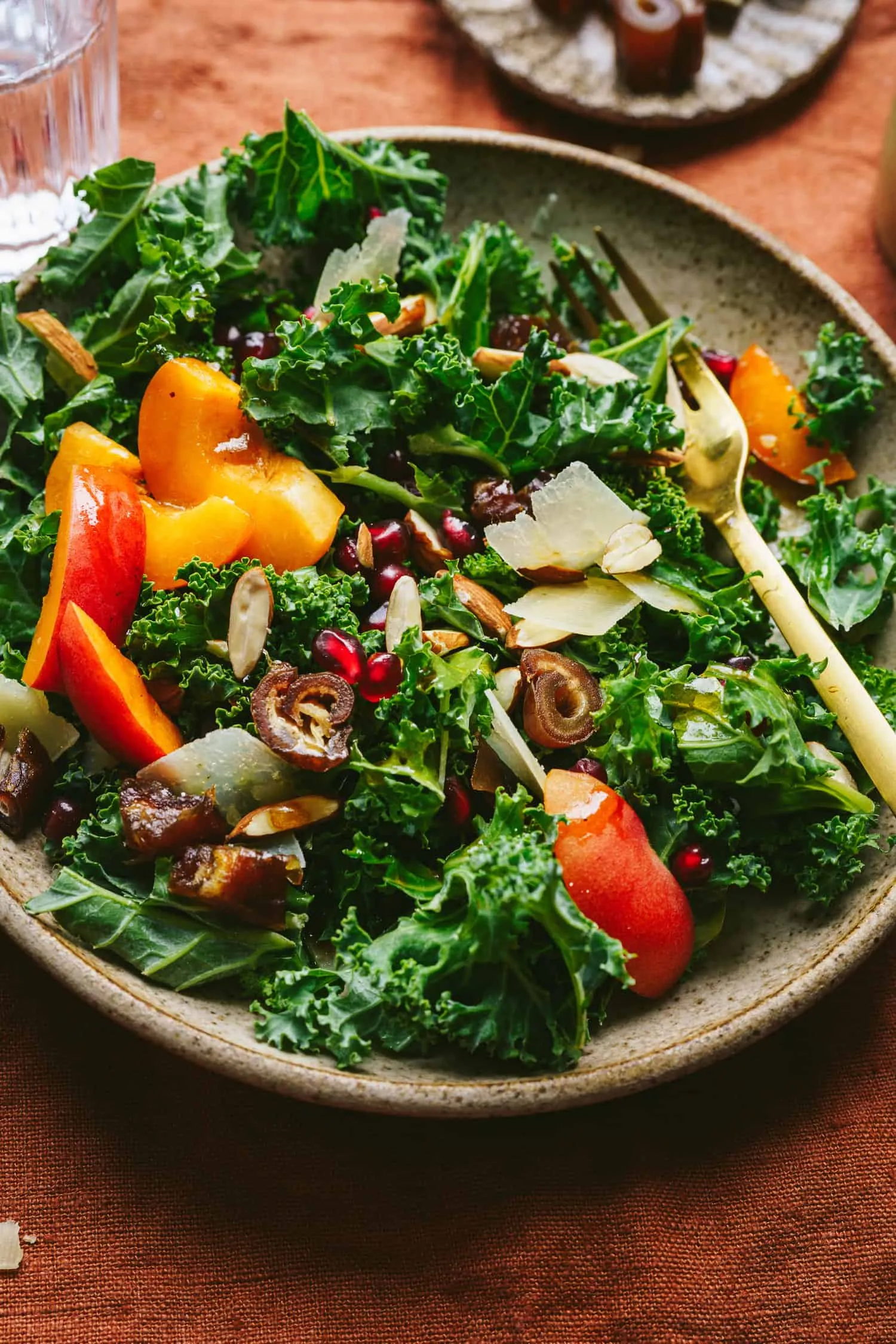 Countdown Summer Grilled Apricot Kale Salad