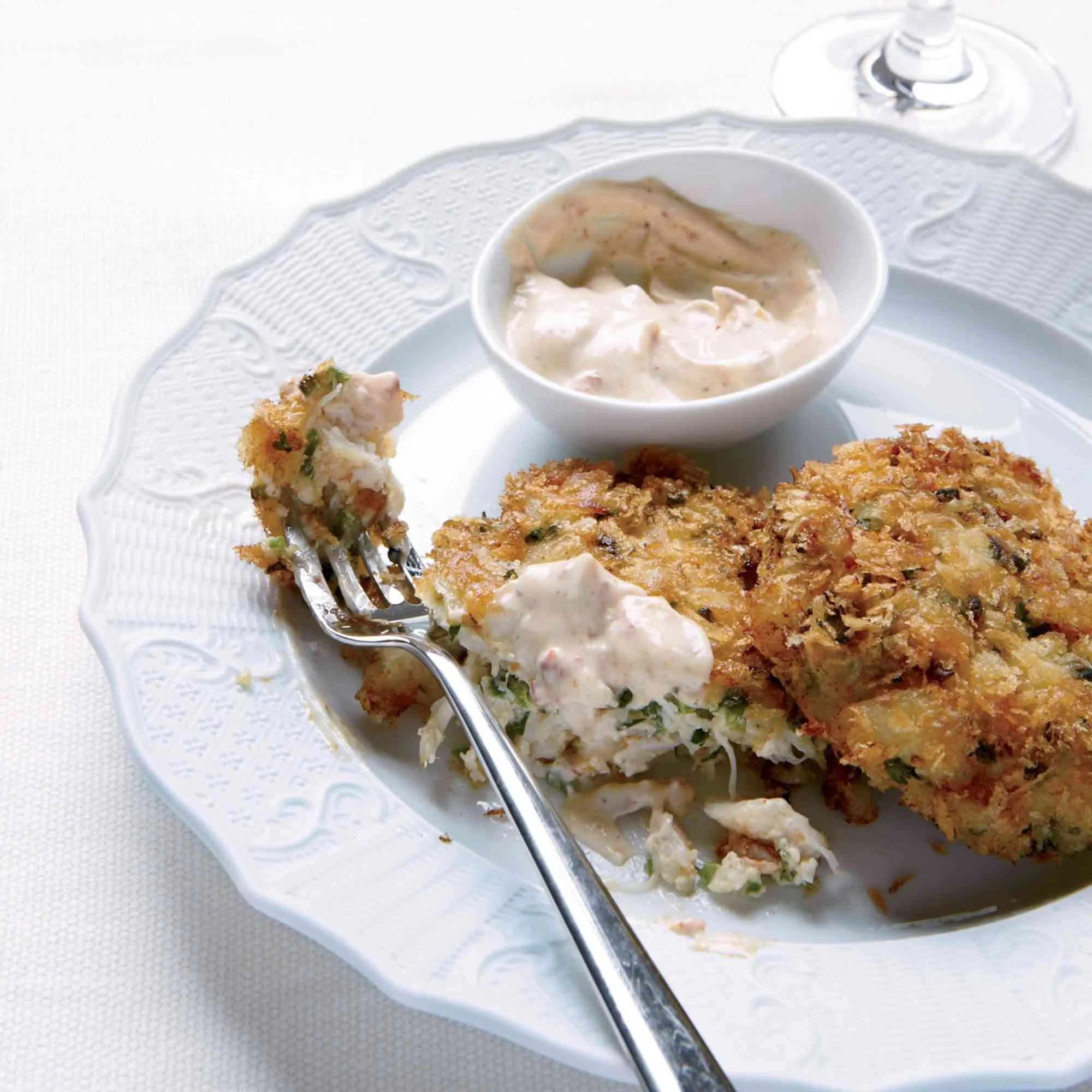 Crab Cakes with Chipotle Mayonnaise