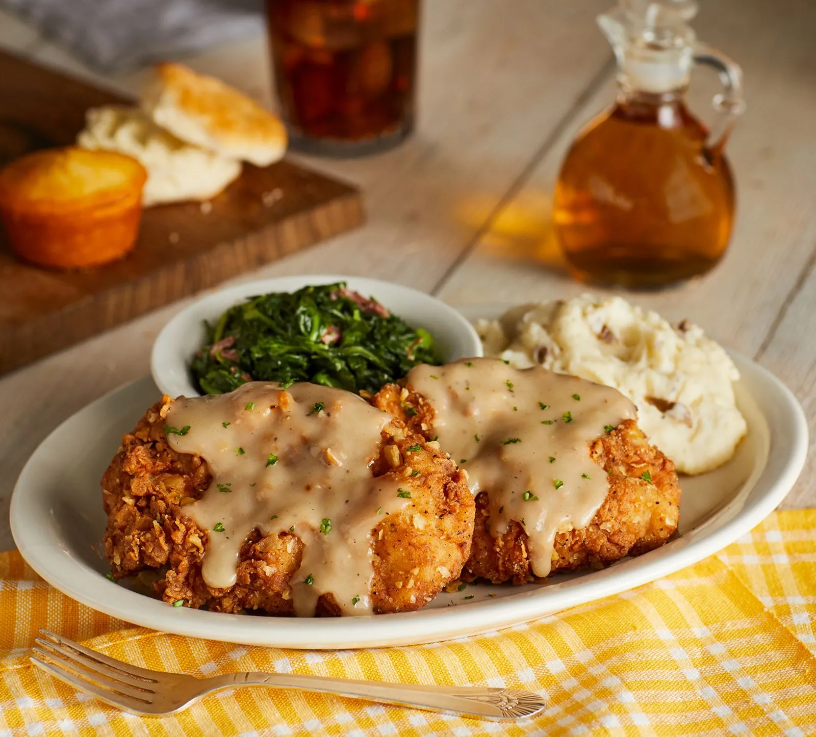 Cracker Barrel Country Fried Pork Chops